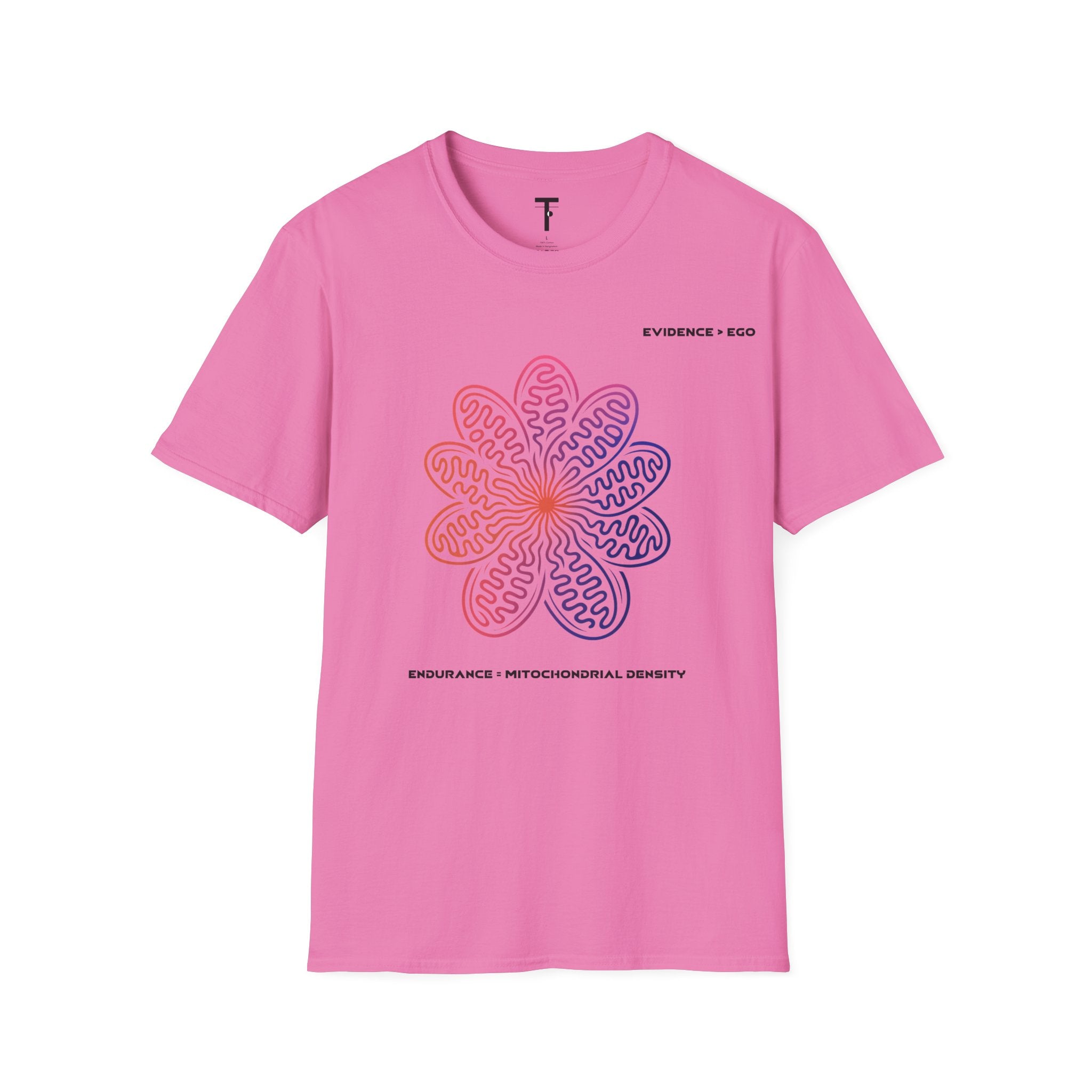 Endurance = Mitochondrial density t-shirt