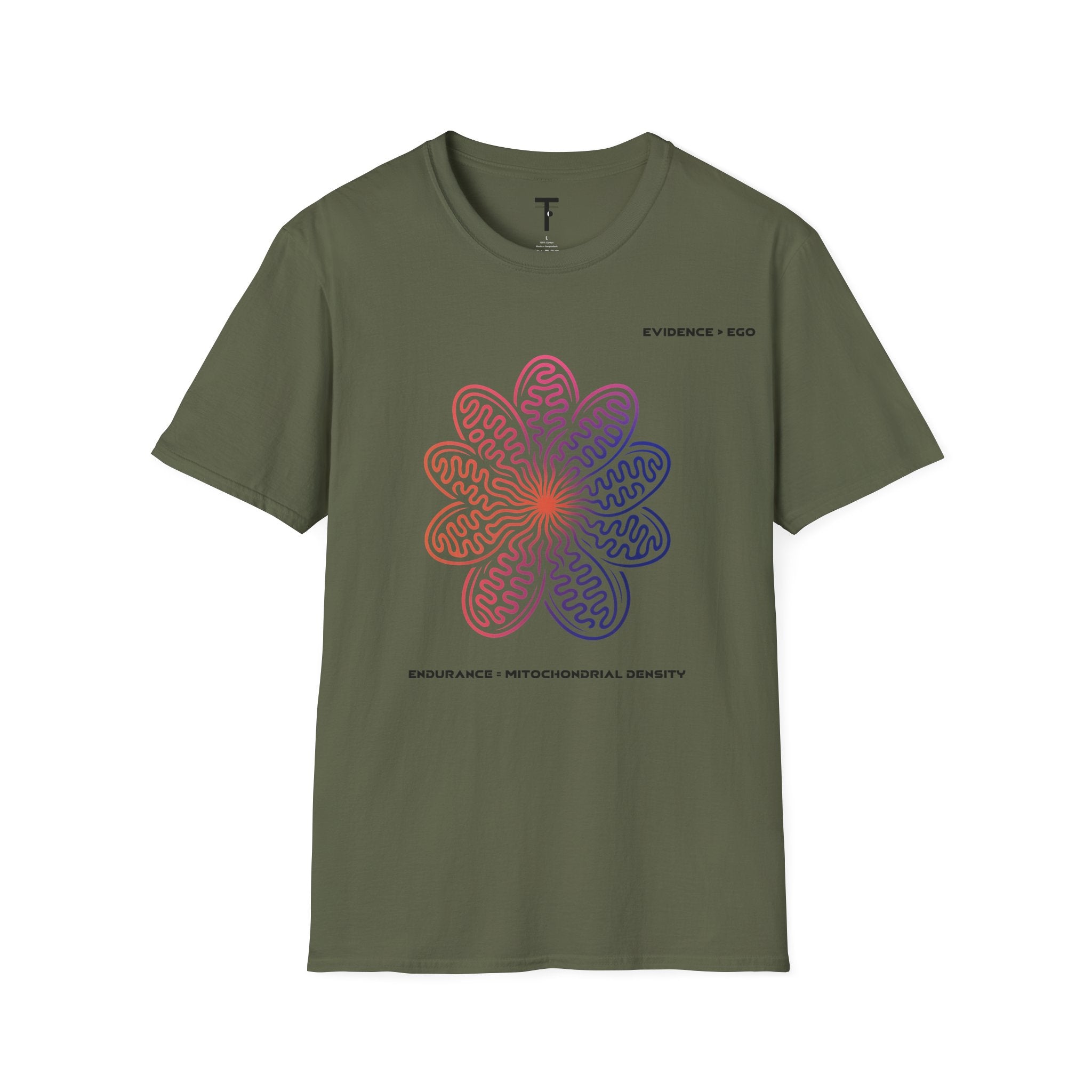 Endurance = Mitochondrial density t-shirt