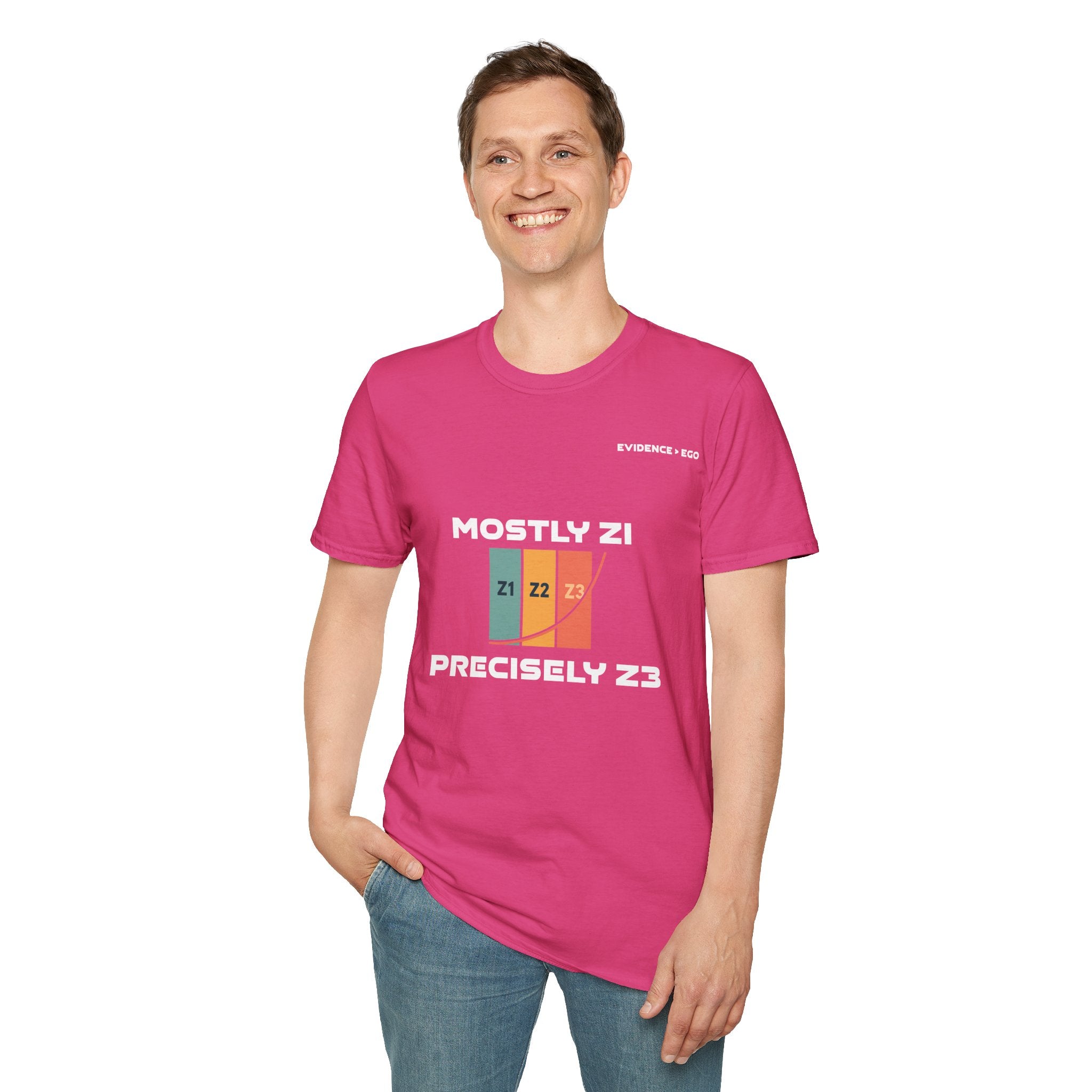 Mostly Z1, Precisely Z3 | Unisex Softstyle Tee |