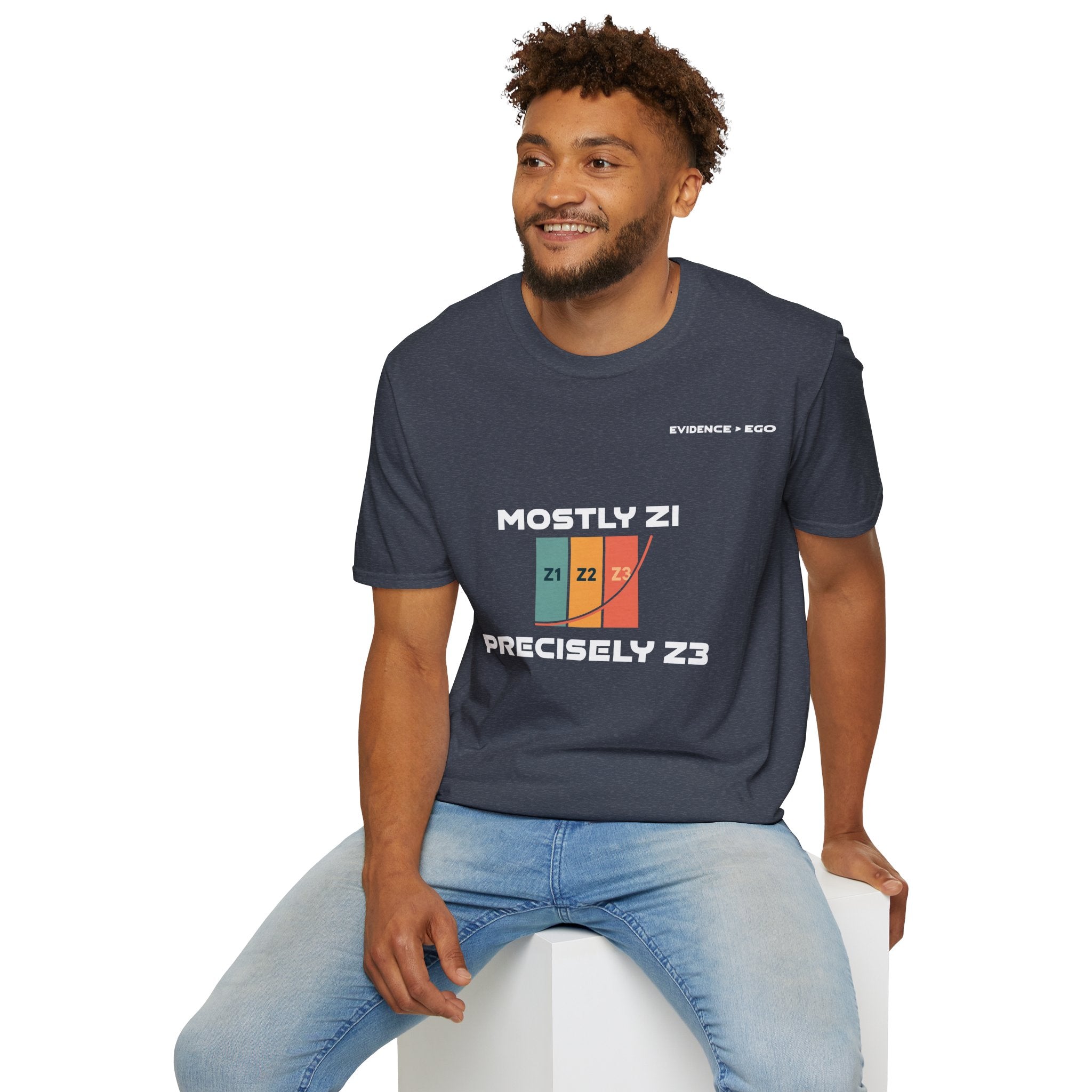 Mostly Z1, Precisely Z3 | Unisex Softstyle Tee |