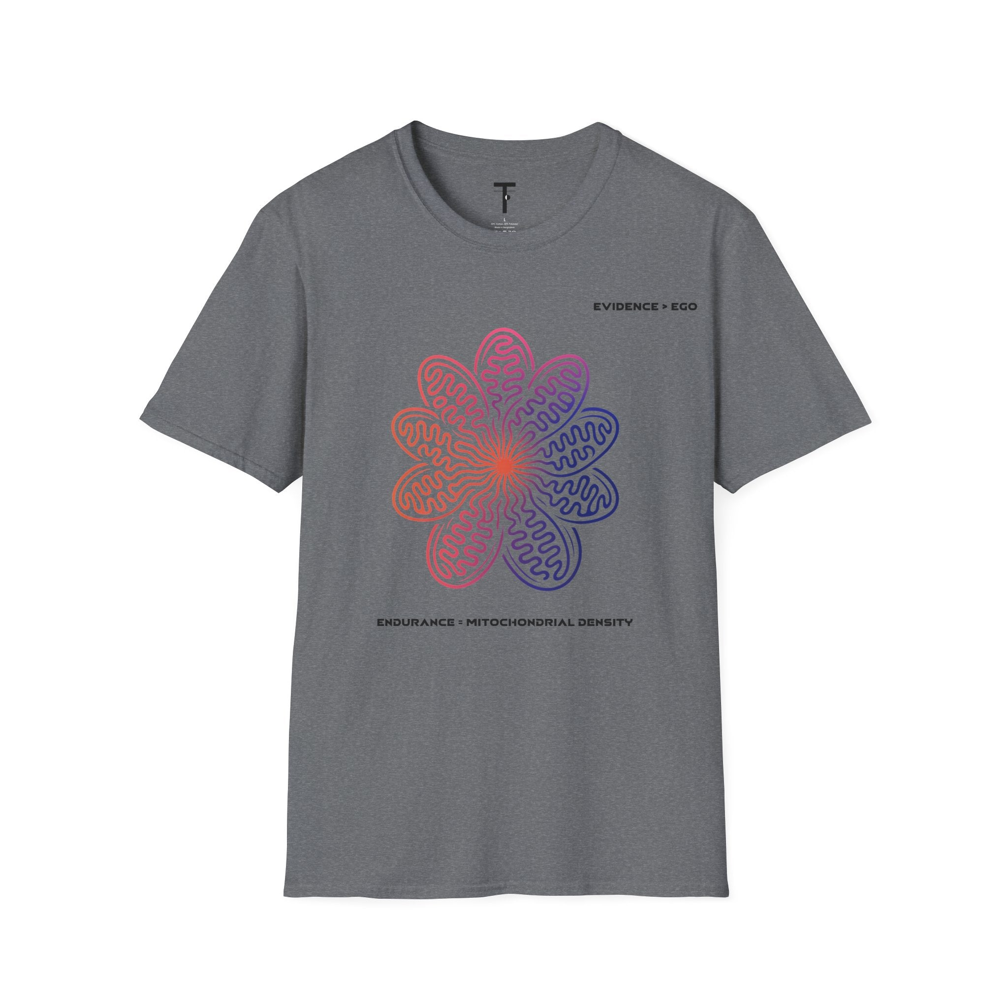 Endurance = Mitochondrial density t-shirt