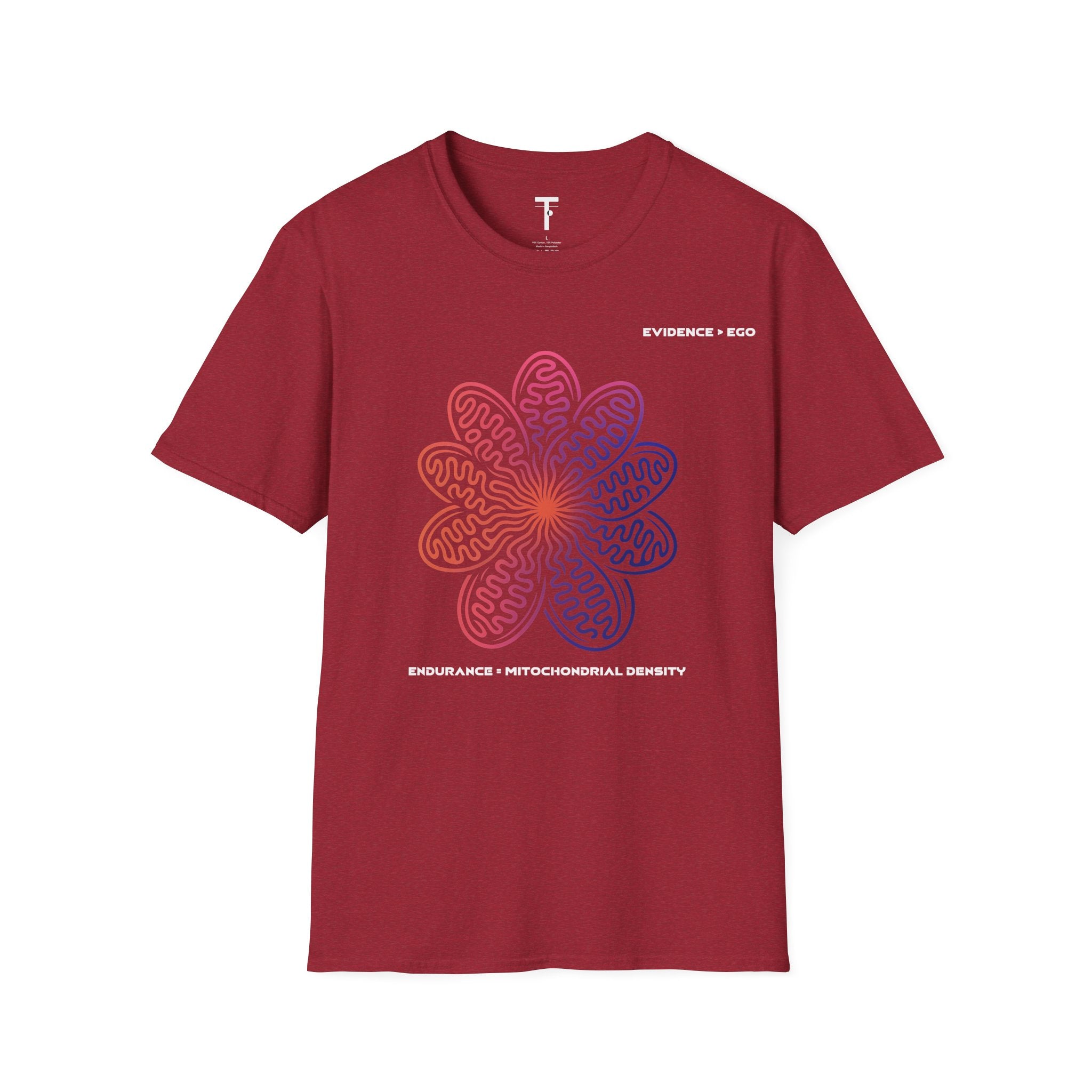 Endurance = Mitochondrial density t-shirt