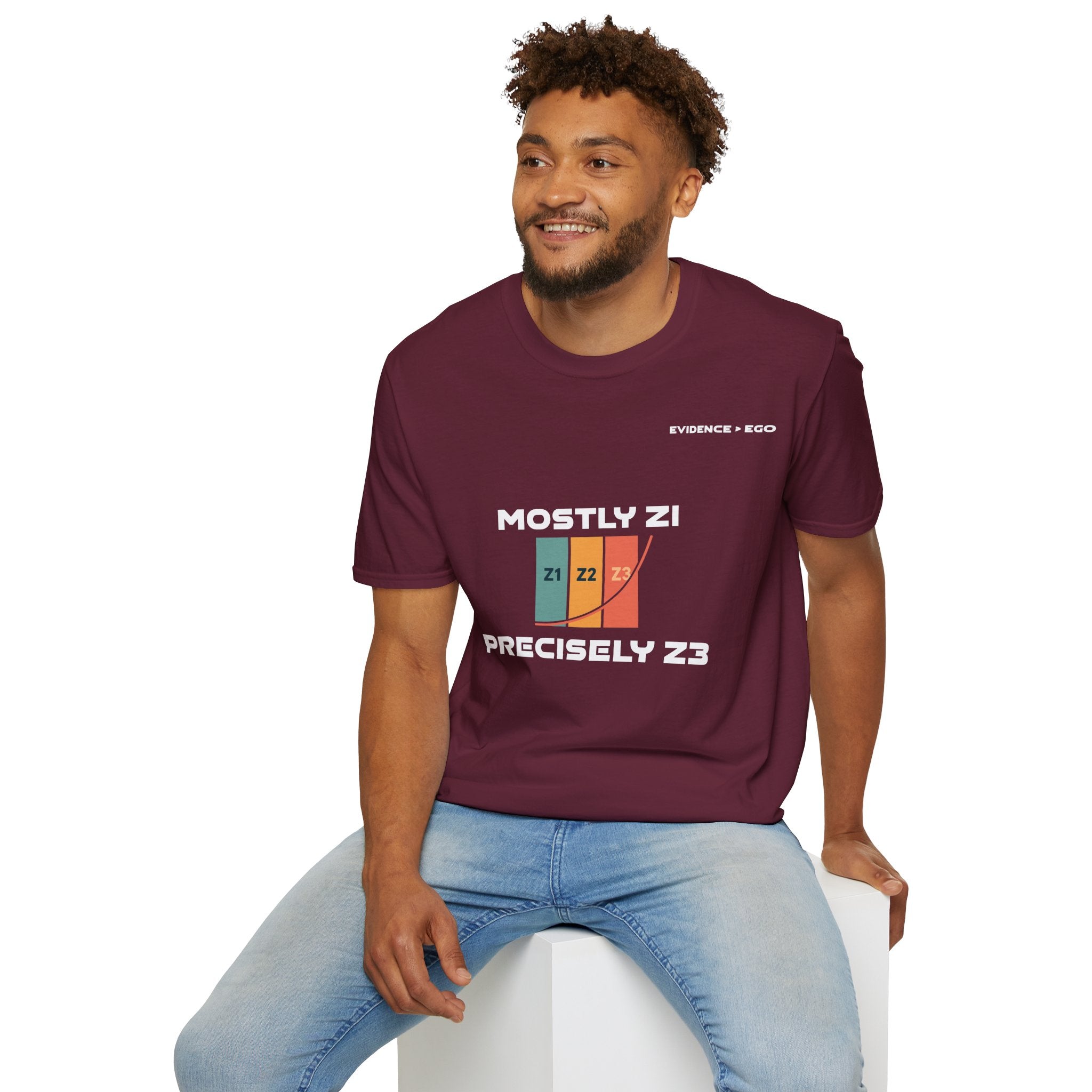 Mostly Z1, Precisely Z3 | Unisex Softstyle Tee |