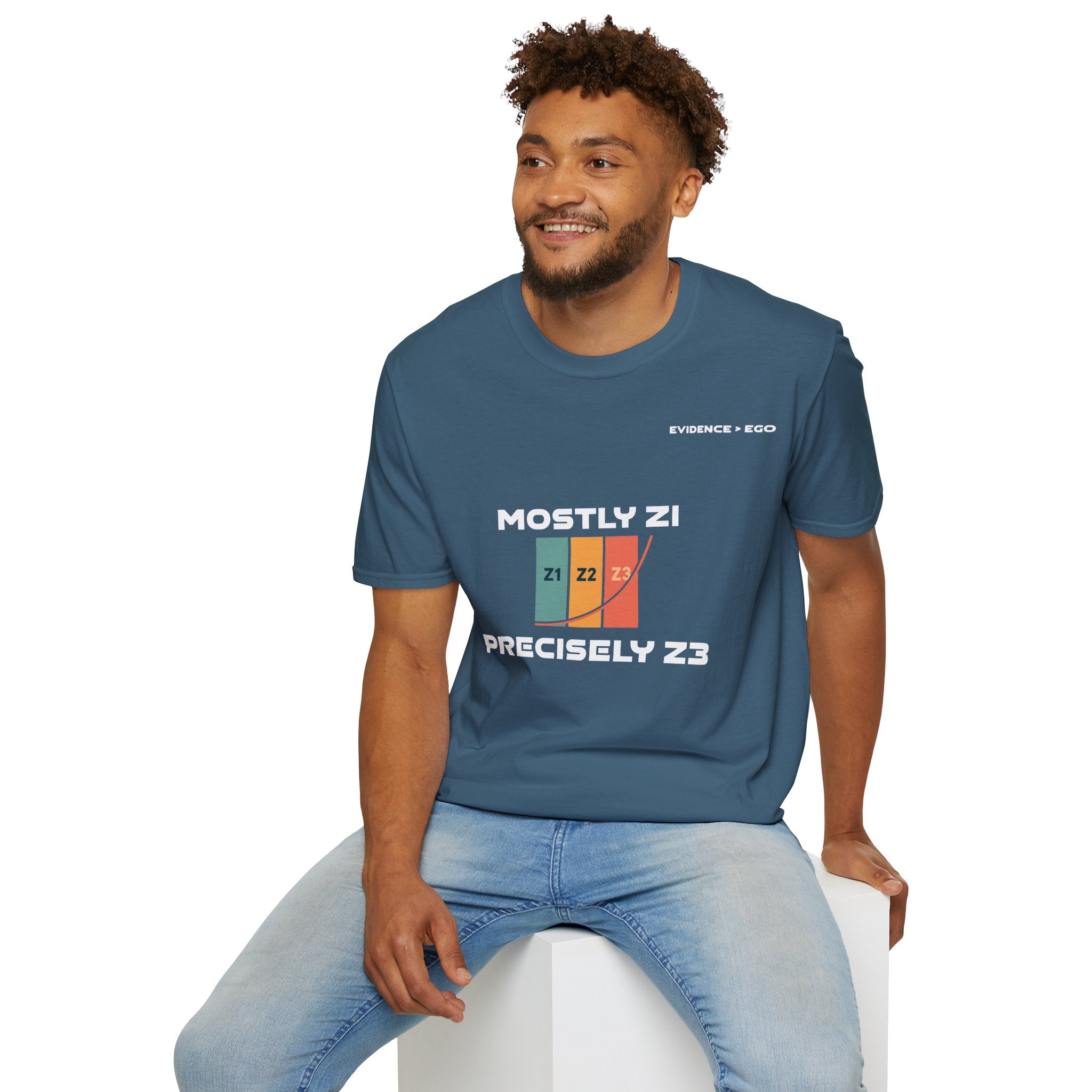 Mostly Z1, Precisely Z3 | Unisex Softstyle Tee |