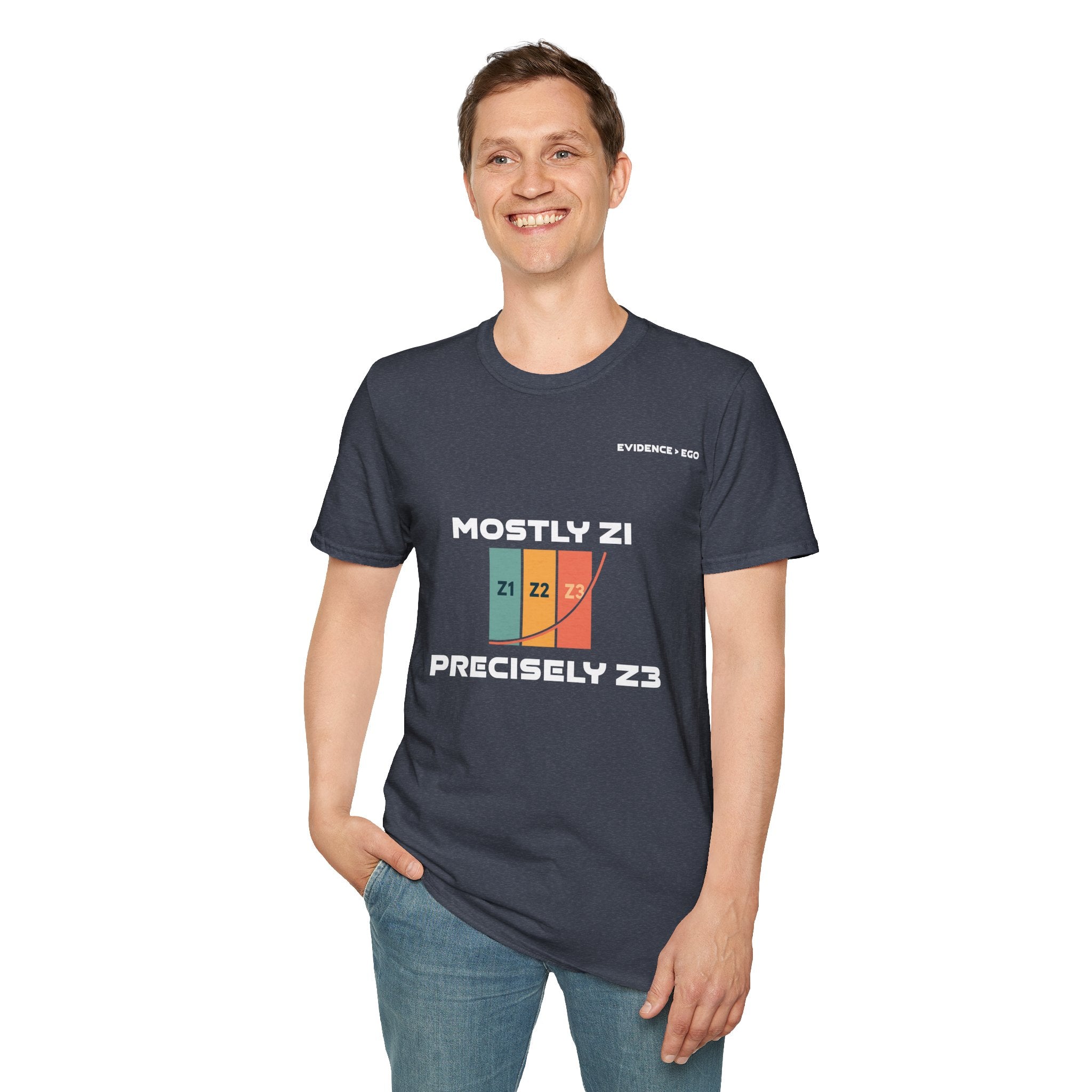 Mostly Z1, Precisely Z3 | Unisex Softstyle Tee |