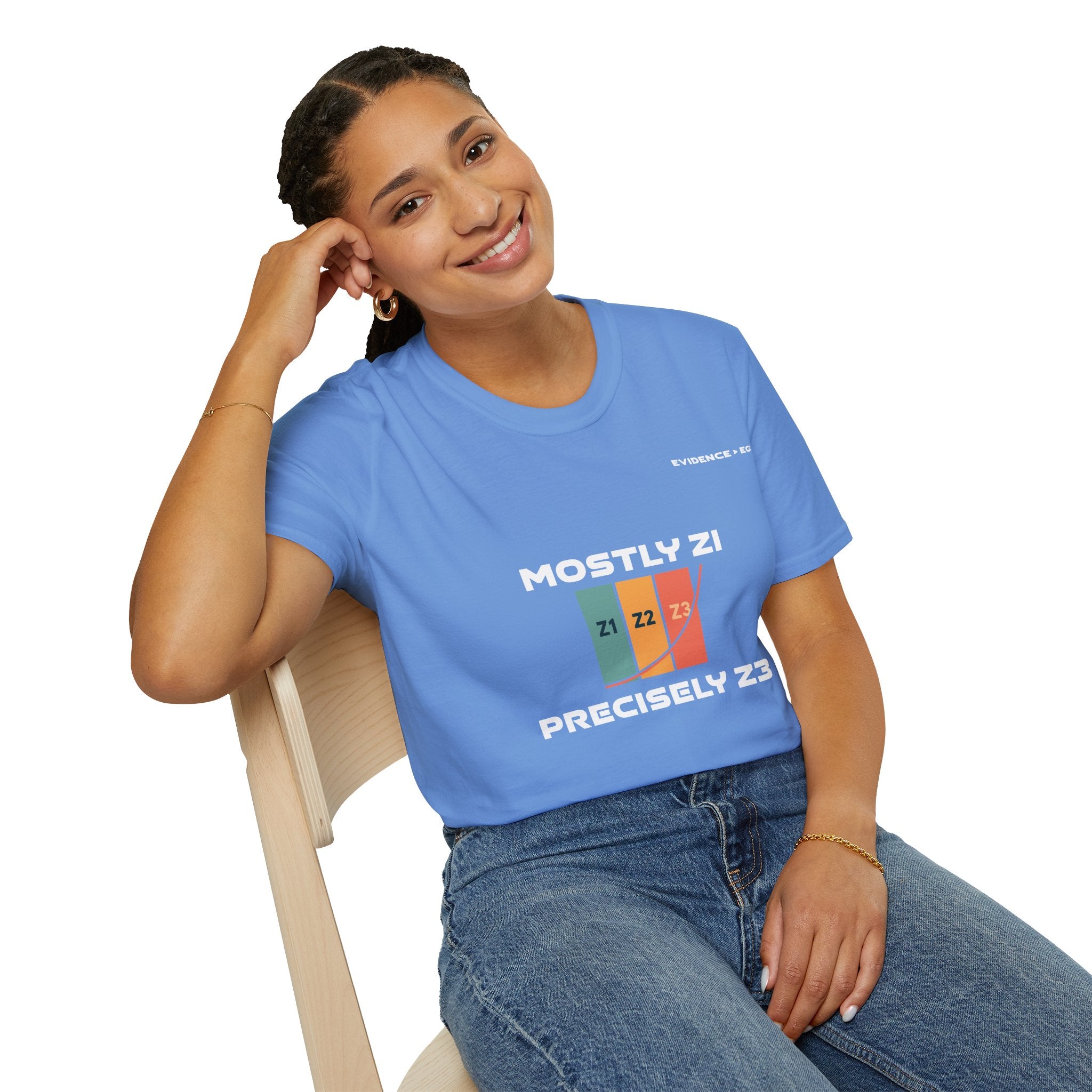 Mostly Z1, Precisely Z3 | Unisex Softstyle Tee |