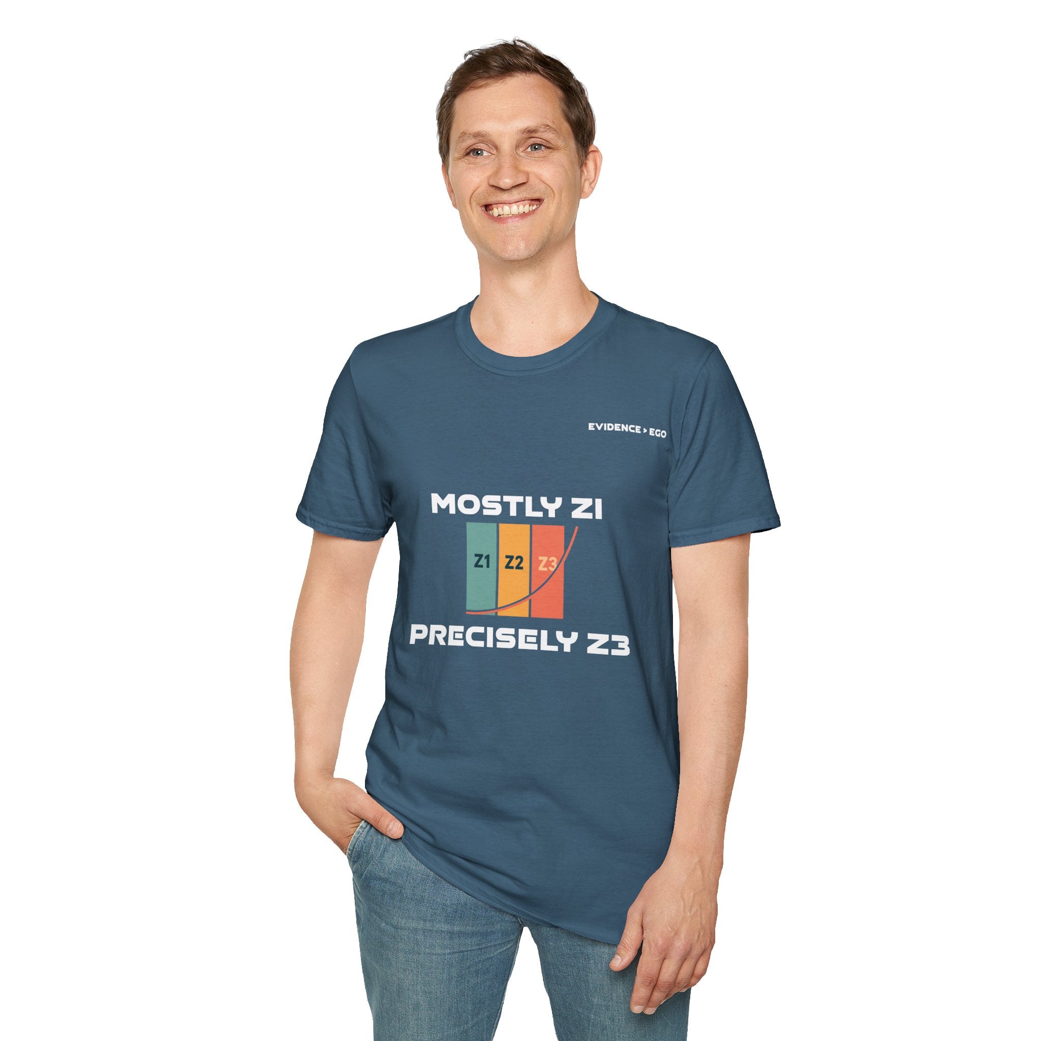 Mostly Z1, Precisely Z3 | Unisex Softstyle Tee |