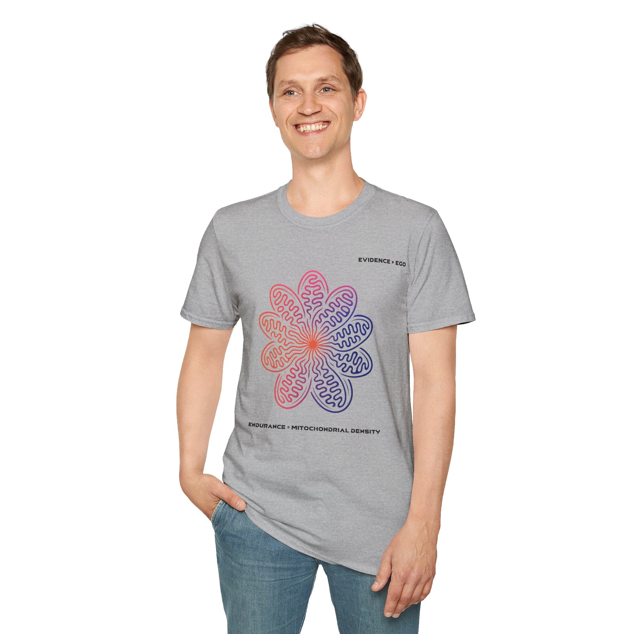 Endurance = Mitochondrial density t-shirt