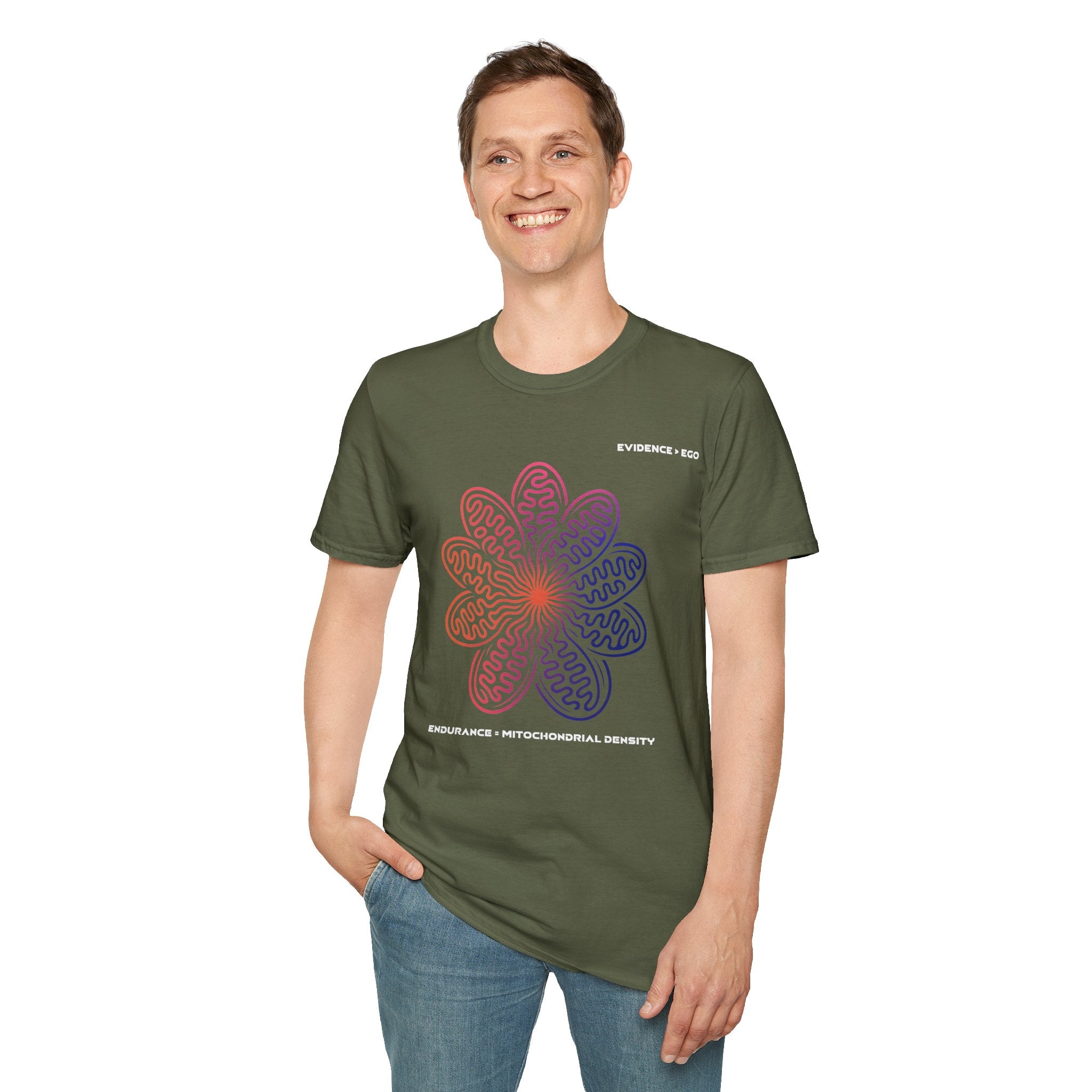 Endurance = Mitochondrial density t-shirt