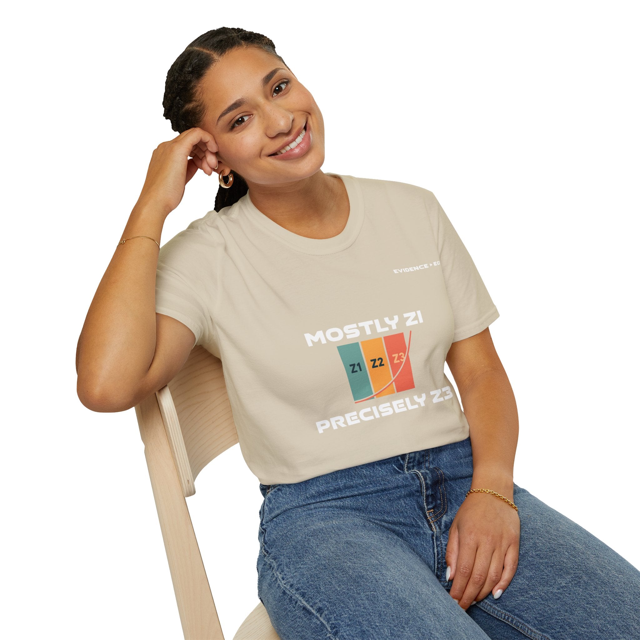 Mostly Z1, Precisely Z3 | Unisex Softstyle Tee |