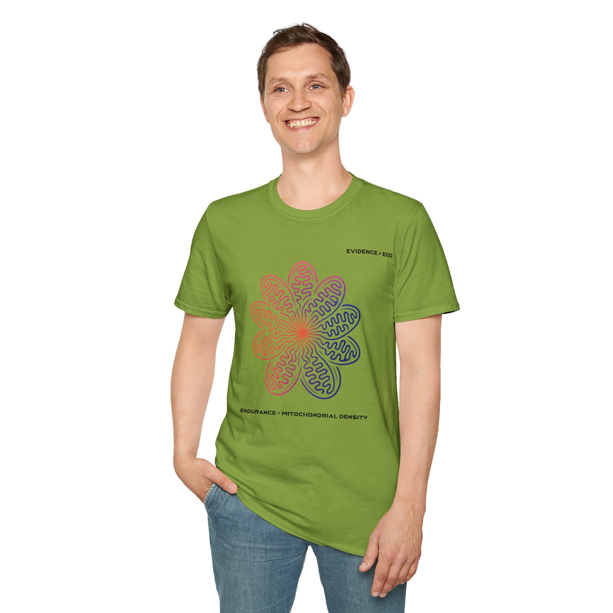 Endurance = Mitochondrial density t-shirt