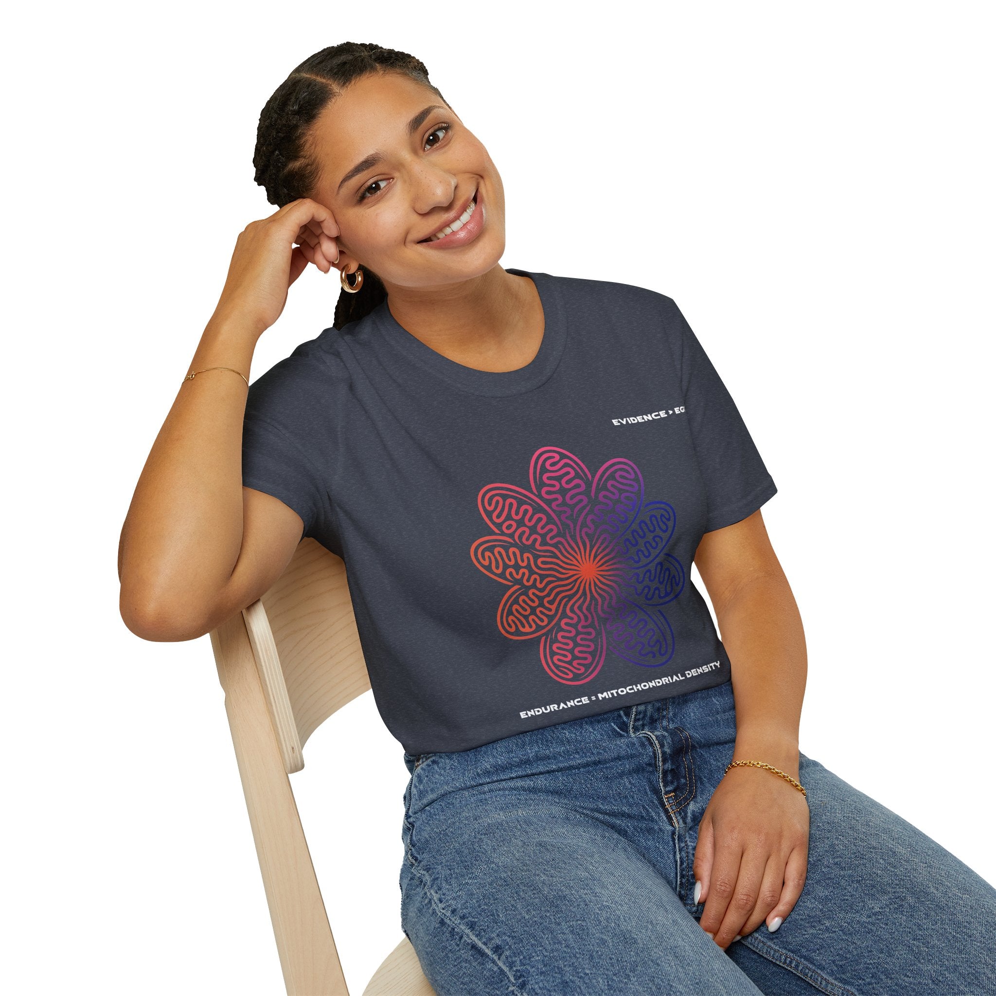 Endurance = Mitochondrial density t-shirt