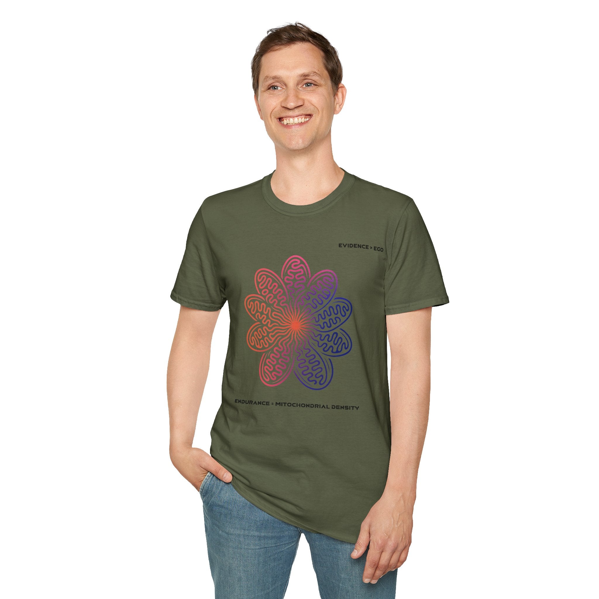 Endurance = Mitochondrial density t-shirt