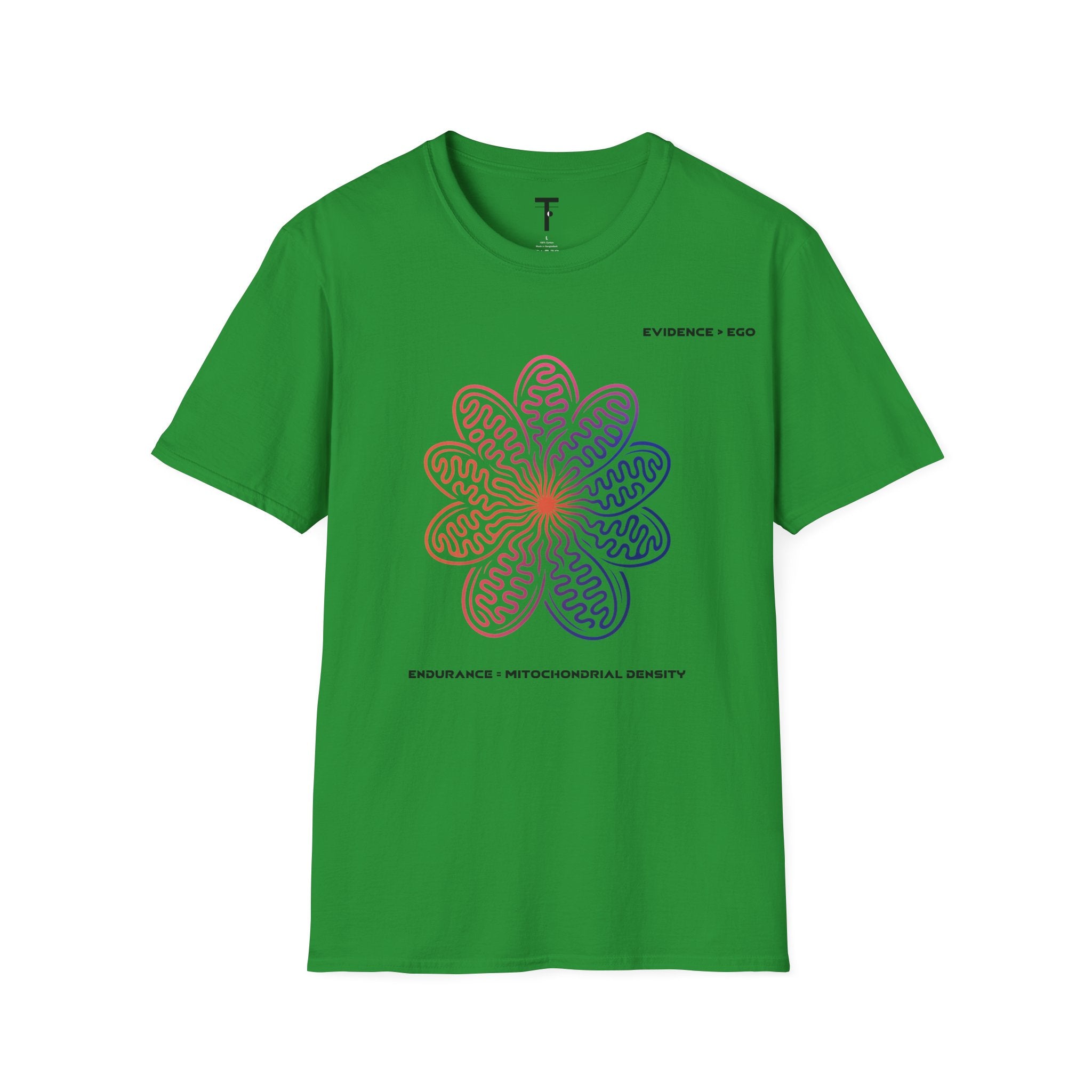 Endurance = Mitochondrial density t-shirt