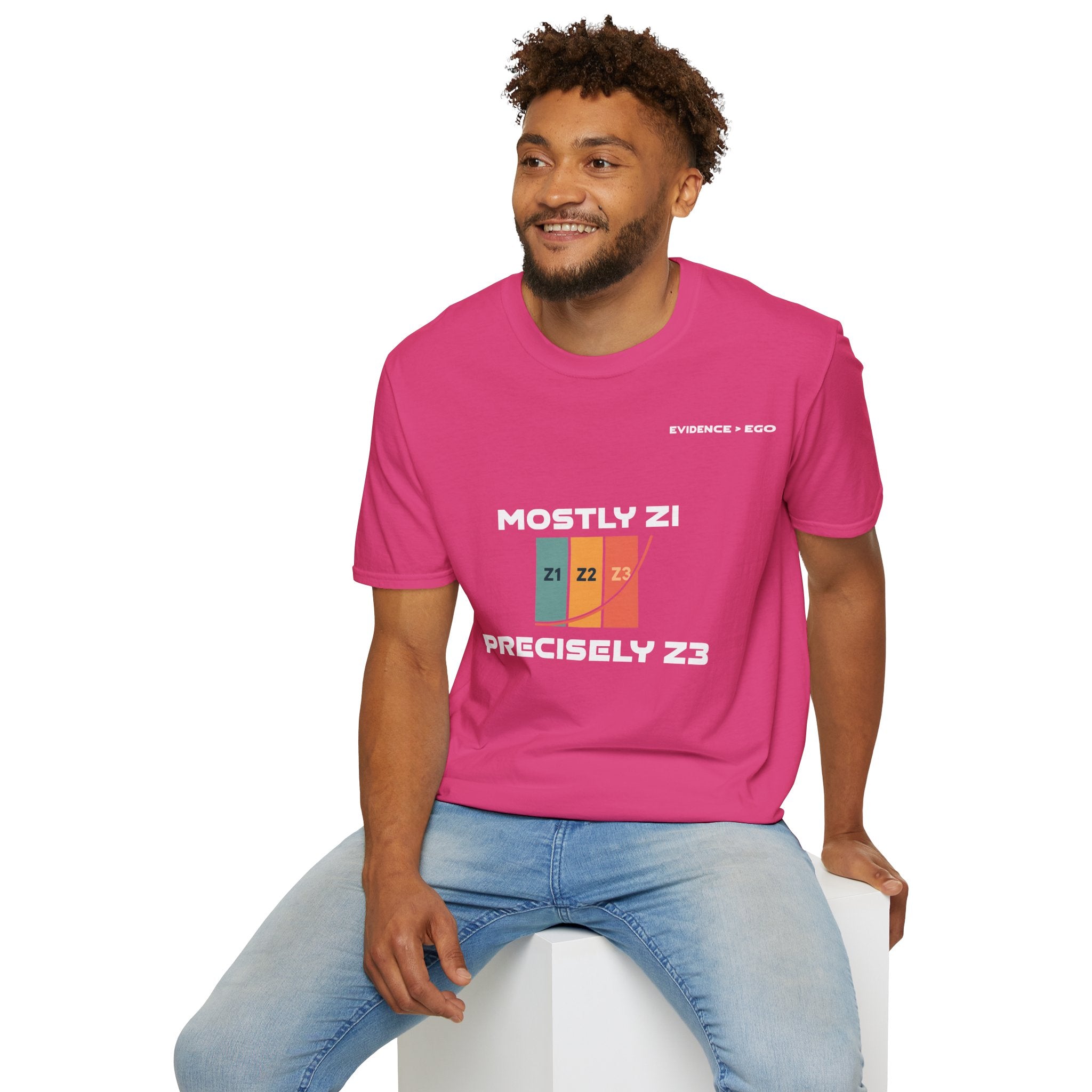 Mostly Z1, Precisely Z3 | Unisex Softstyle Tee |