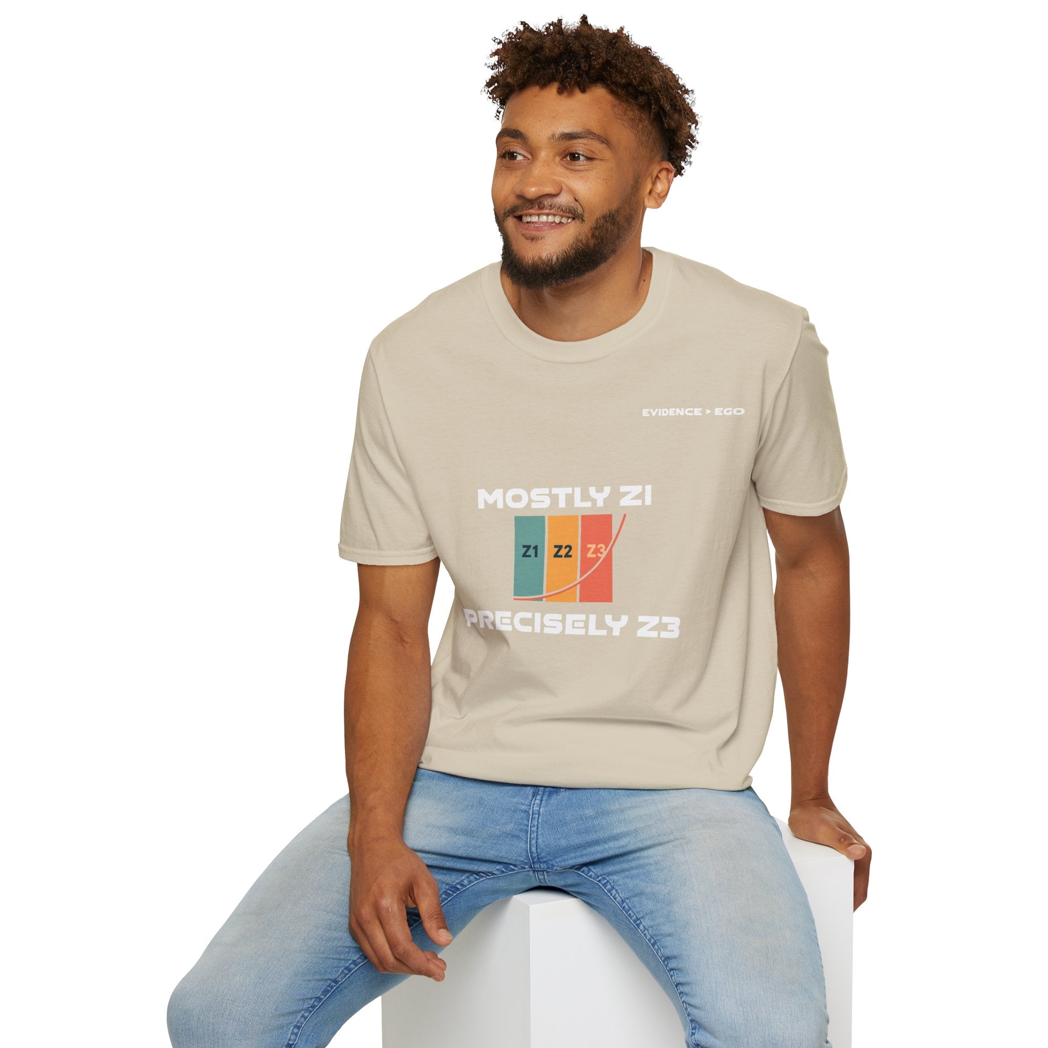 Mostly Z1, Precisely Z3 | Unisex Softstyle Tee |