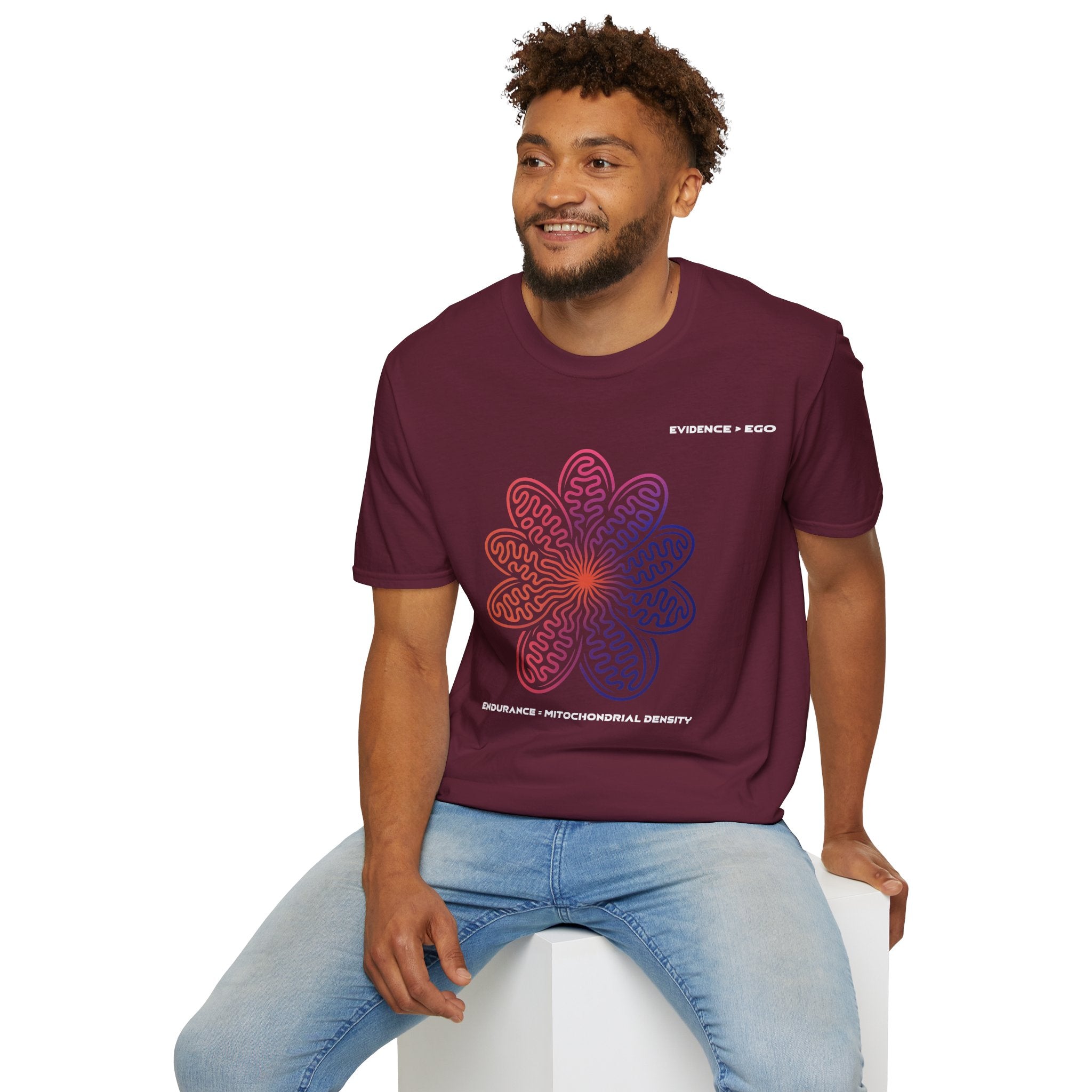 Endurance = Mitochondrial density t-shirt