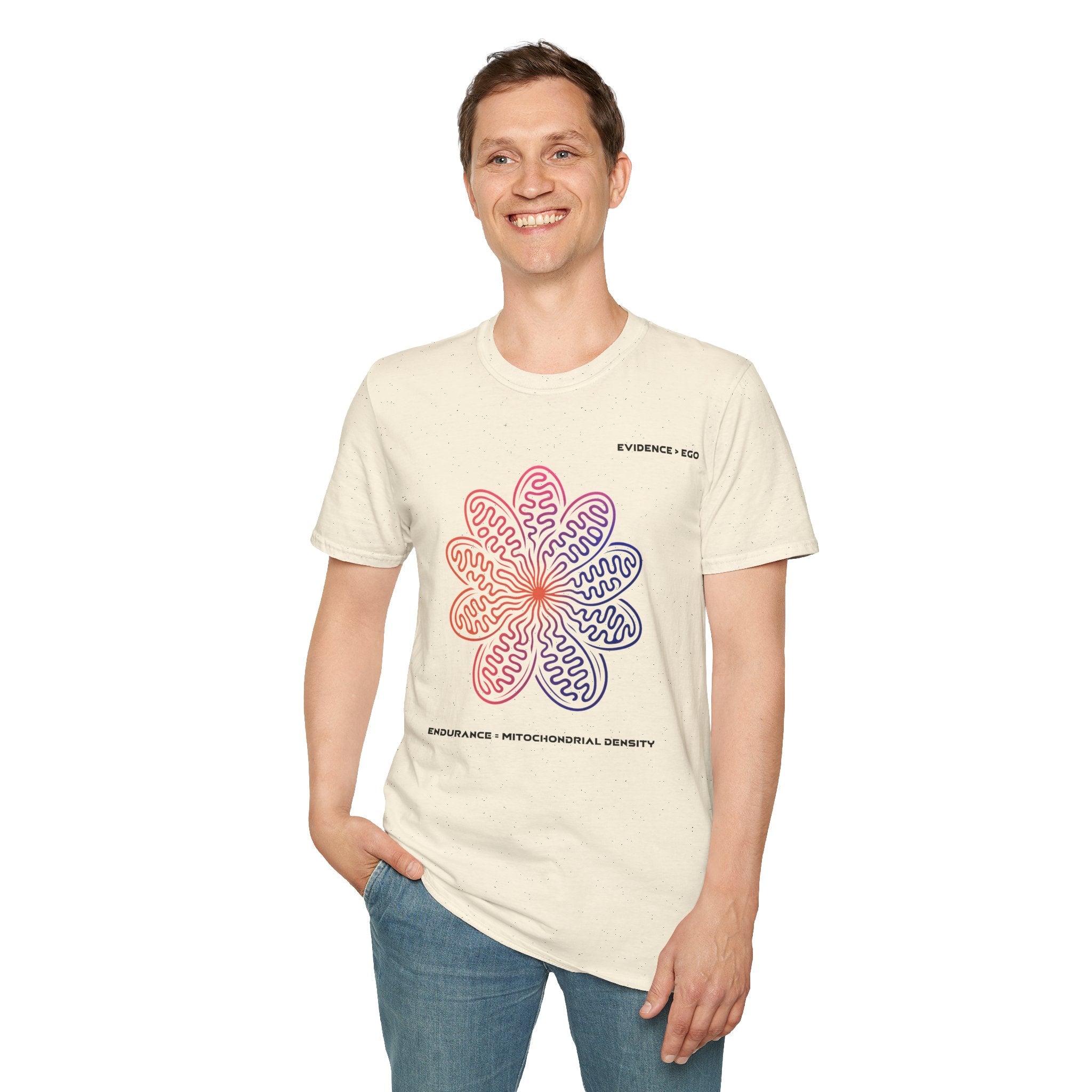 Endurance = Mitochondrial density t-shirt