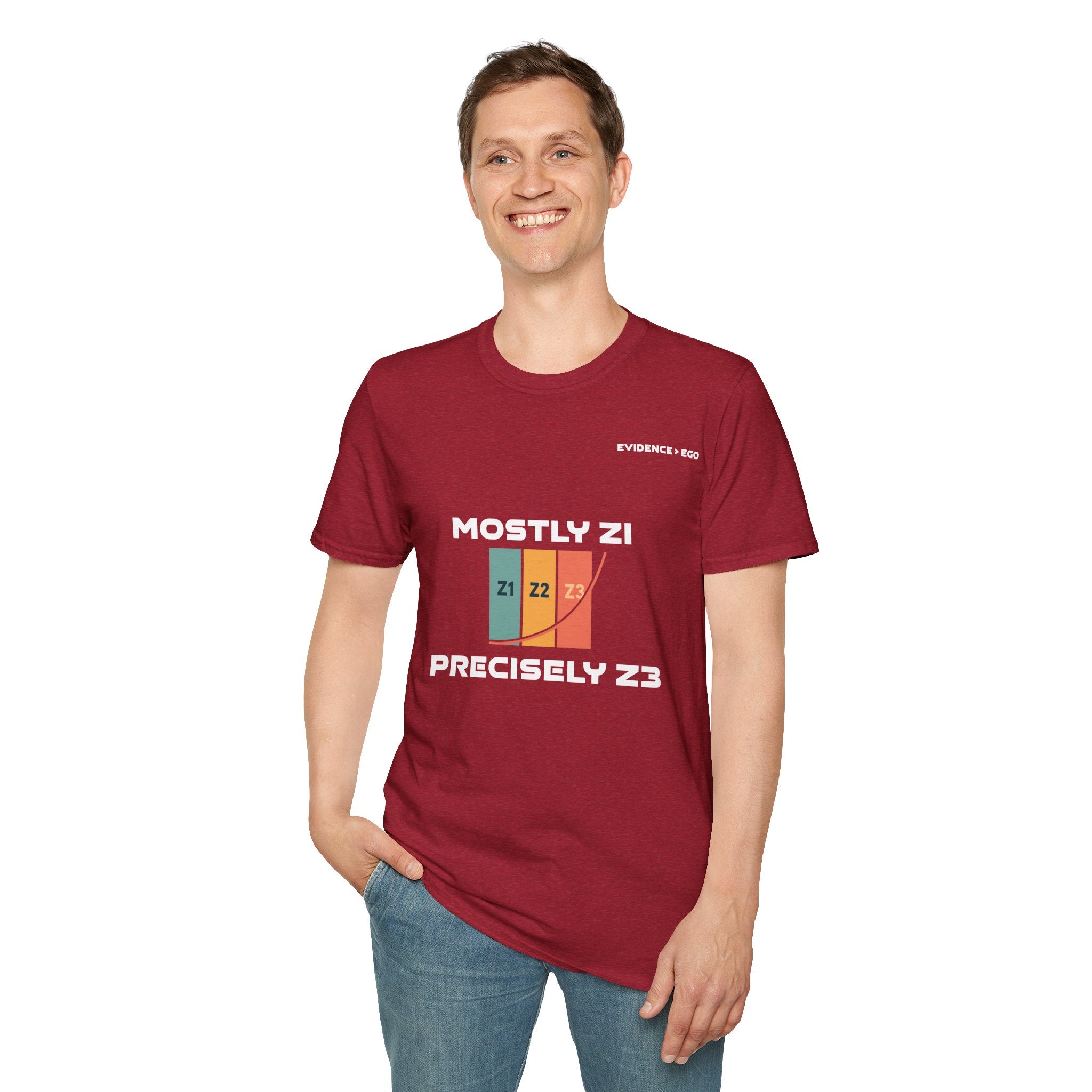 Mostly Z1, Precisely Z3 | Unisex Softstyle Tee |