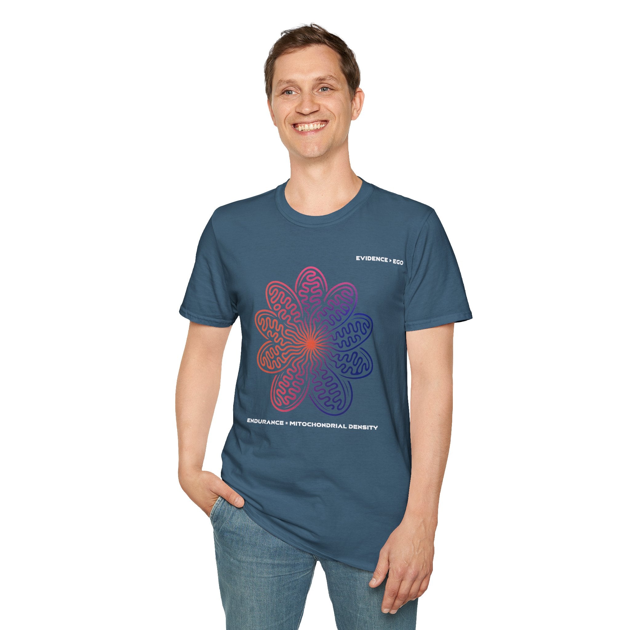 Endurance = Mitochondrial density t-shirt