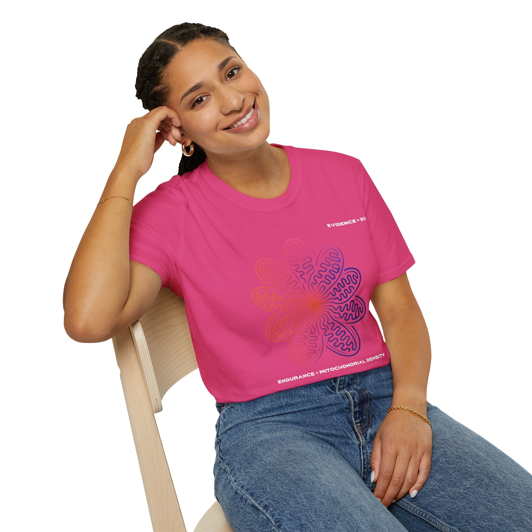 Endurance = Mitochondrial density t-shirt