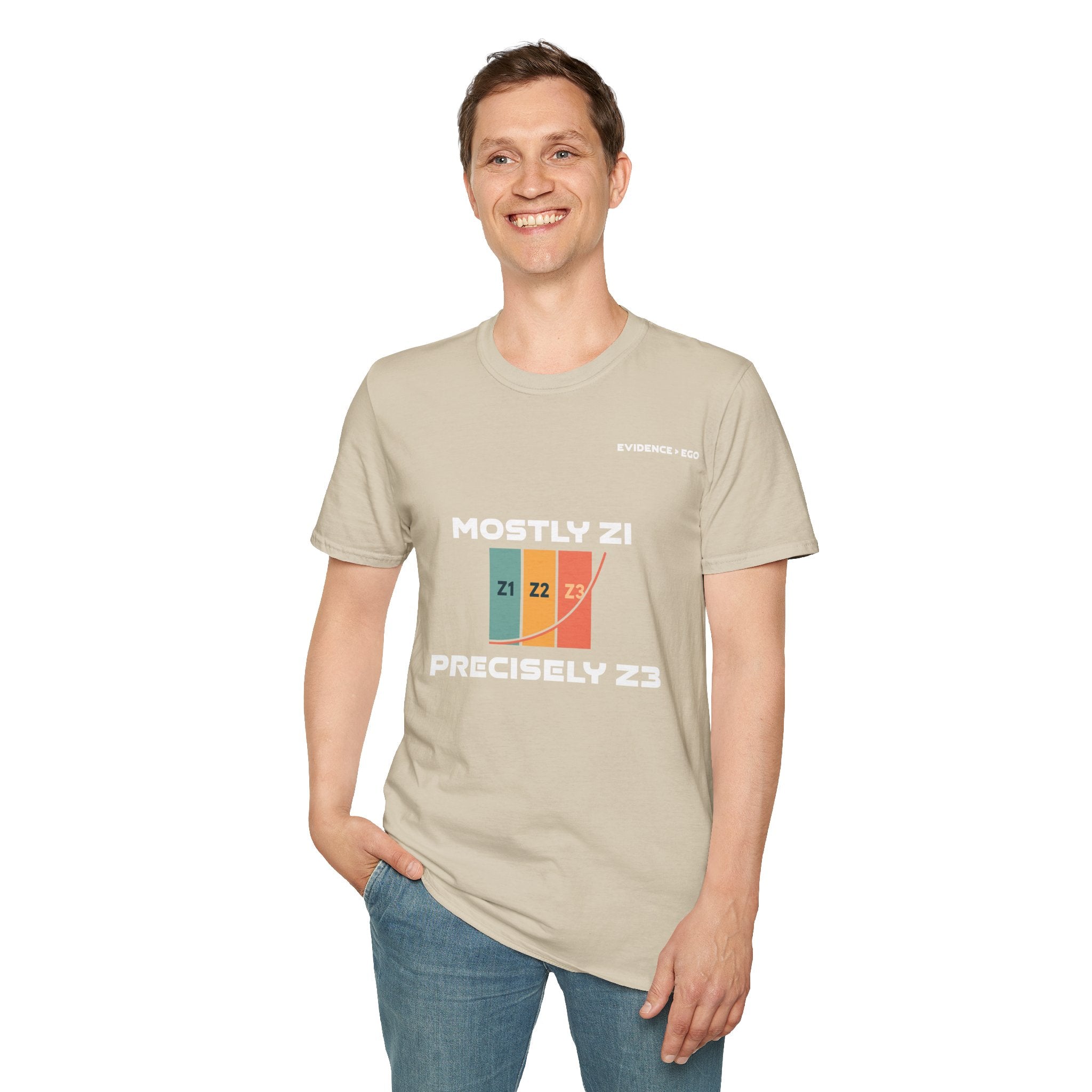Mostly Z1, Precisely Z3 | Unisex Softstyle Tee |