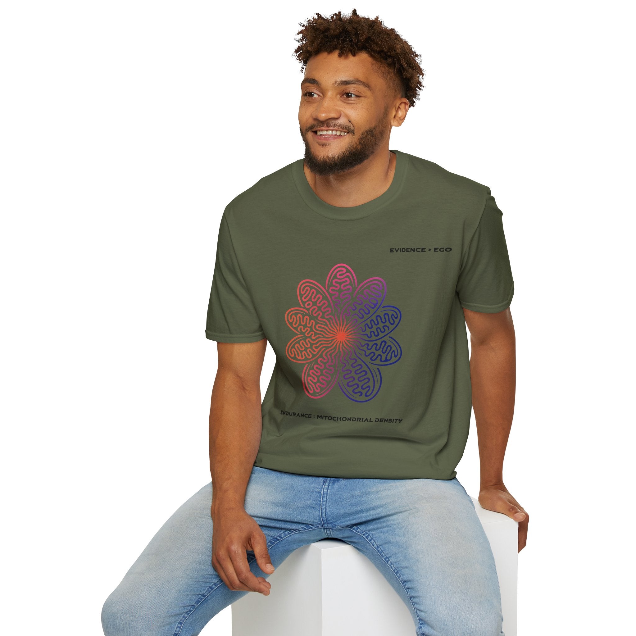 Endurance = Mitochondrial density t-shirt