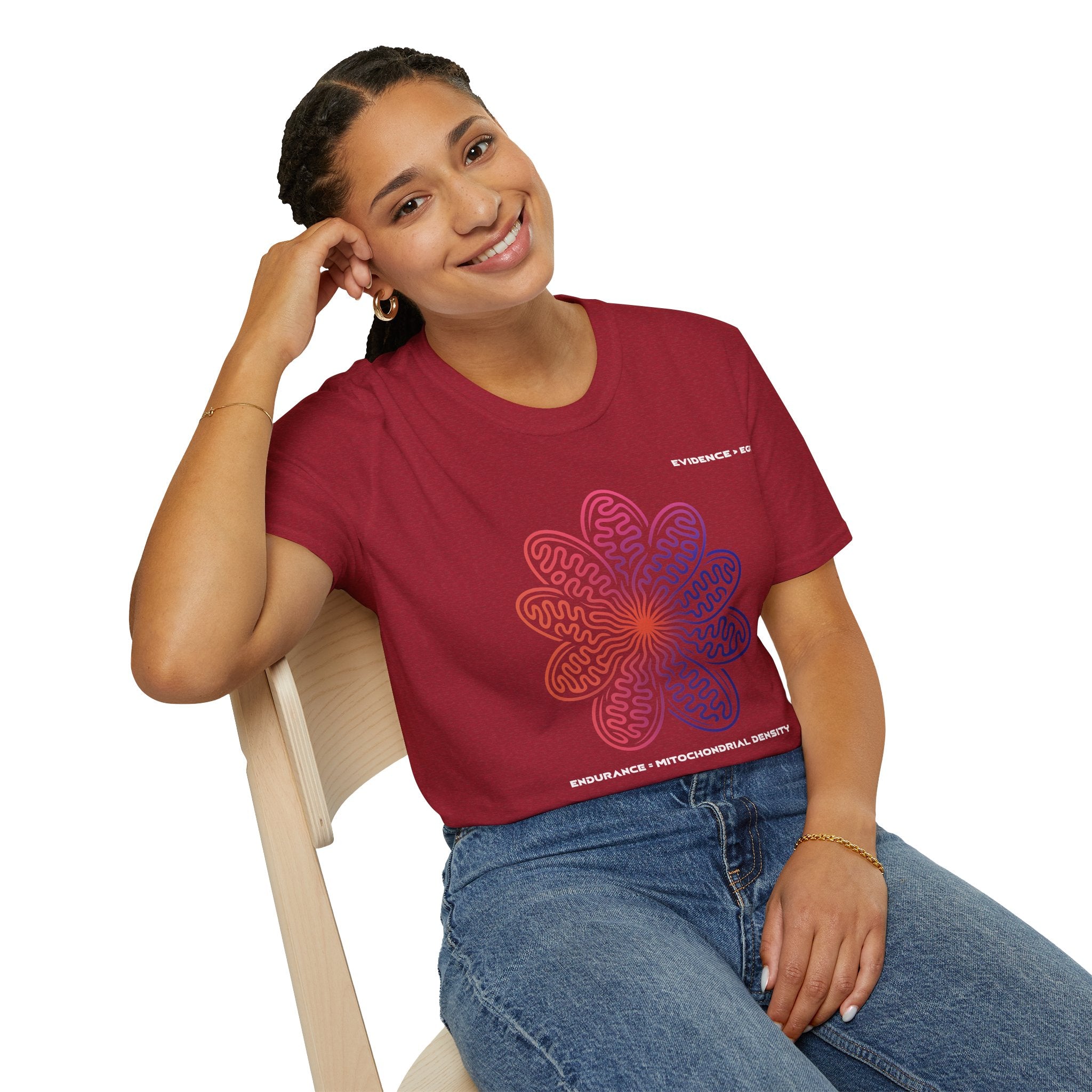 Endurance = Mitochondrial density t-shirt