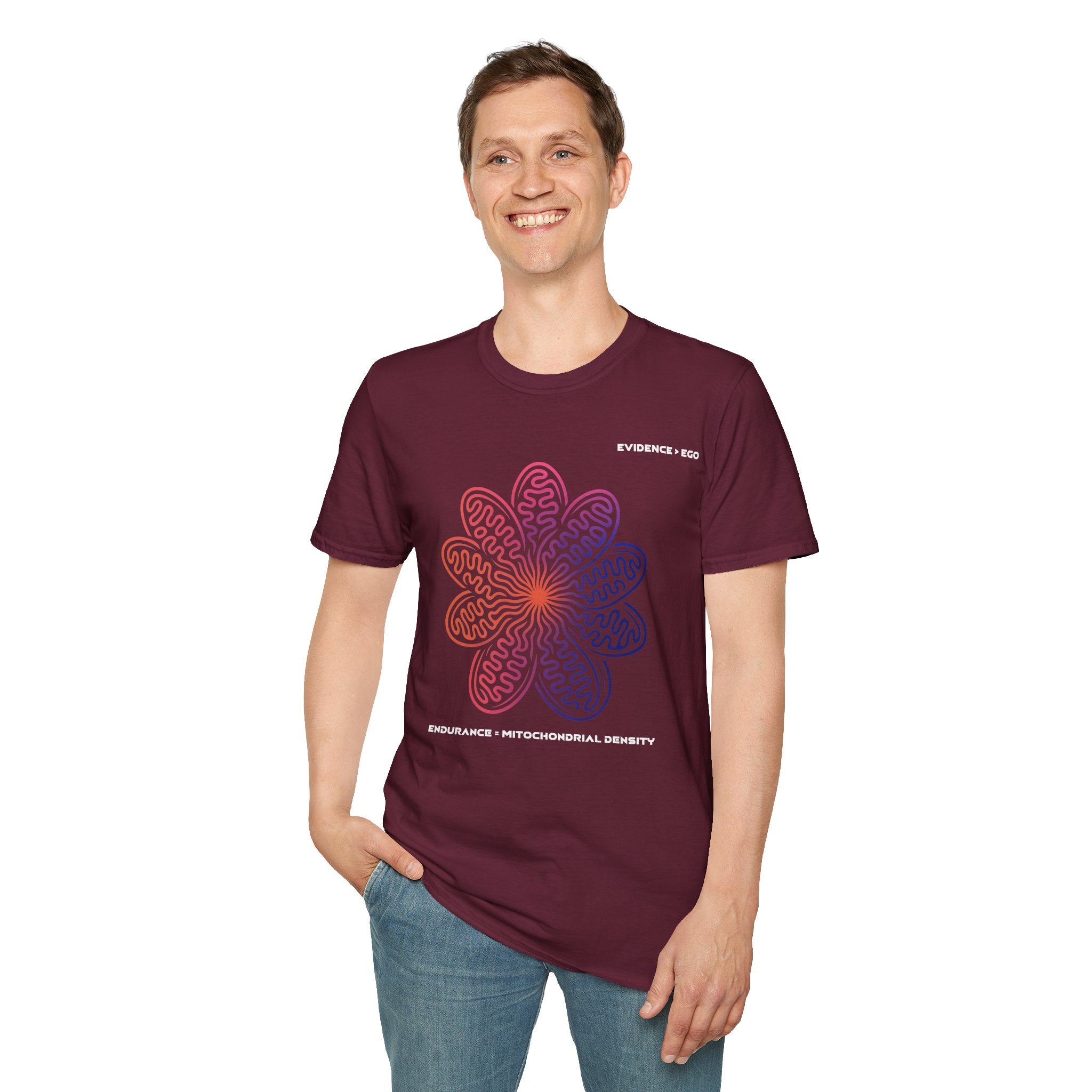 Endurance = Mitochondrial density t-shirt