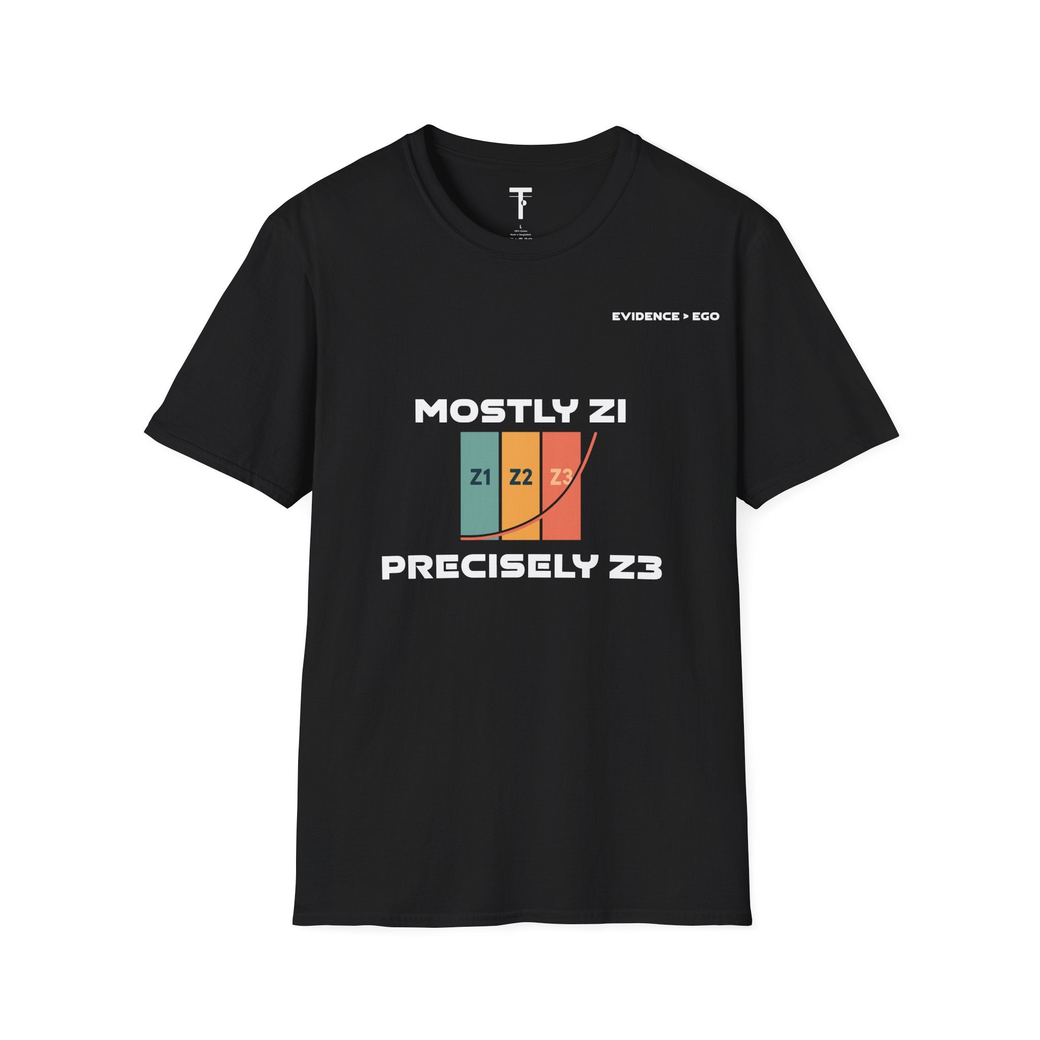 Mostly Z1, Precisely Z3 | Unisex Softstyle Tee |