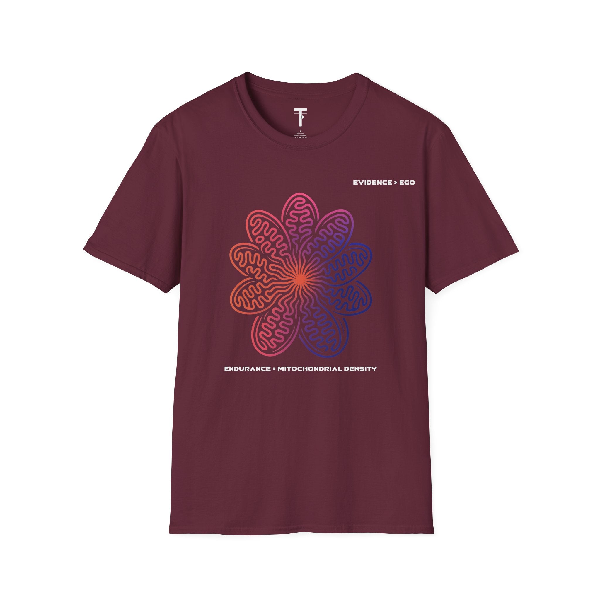 Endurance = Mitochondrial density t-shirt