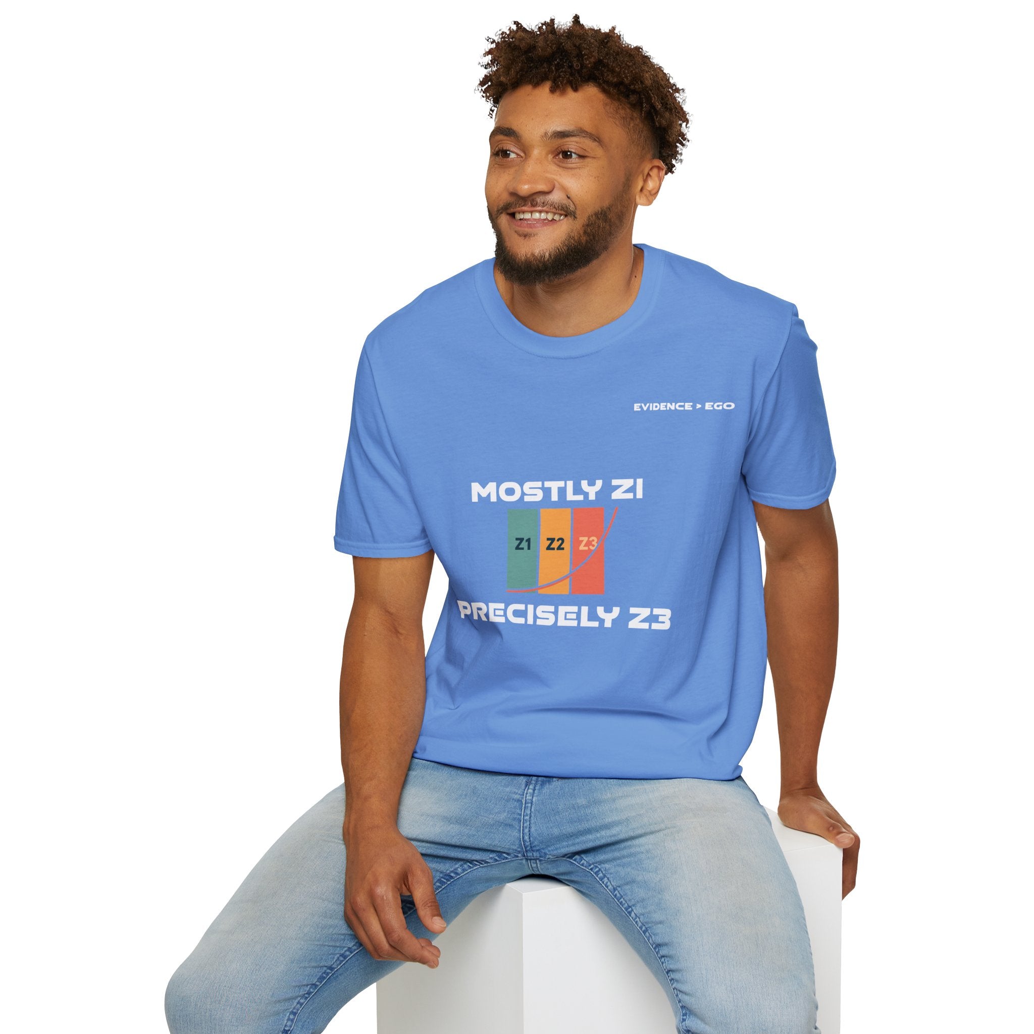 Mostly Z1, Precisely Z3 | Unisex Softstyle Tee |