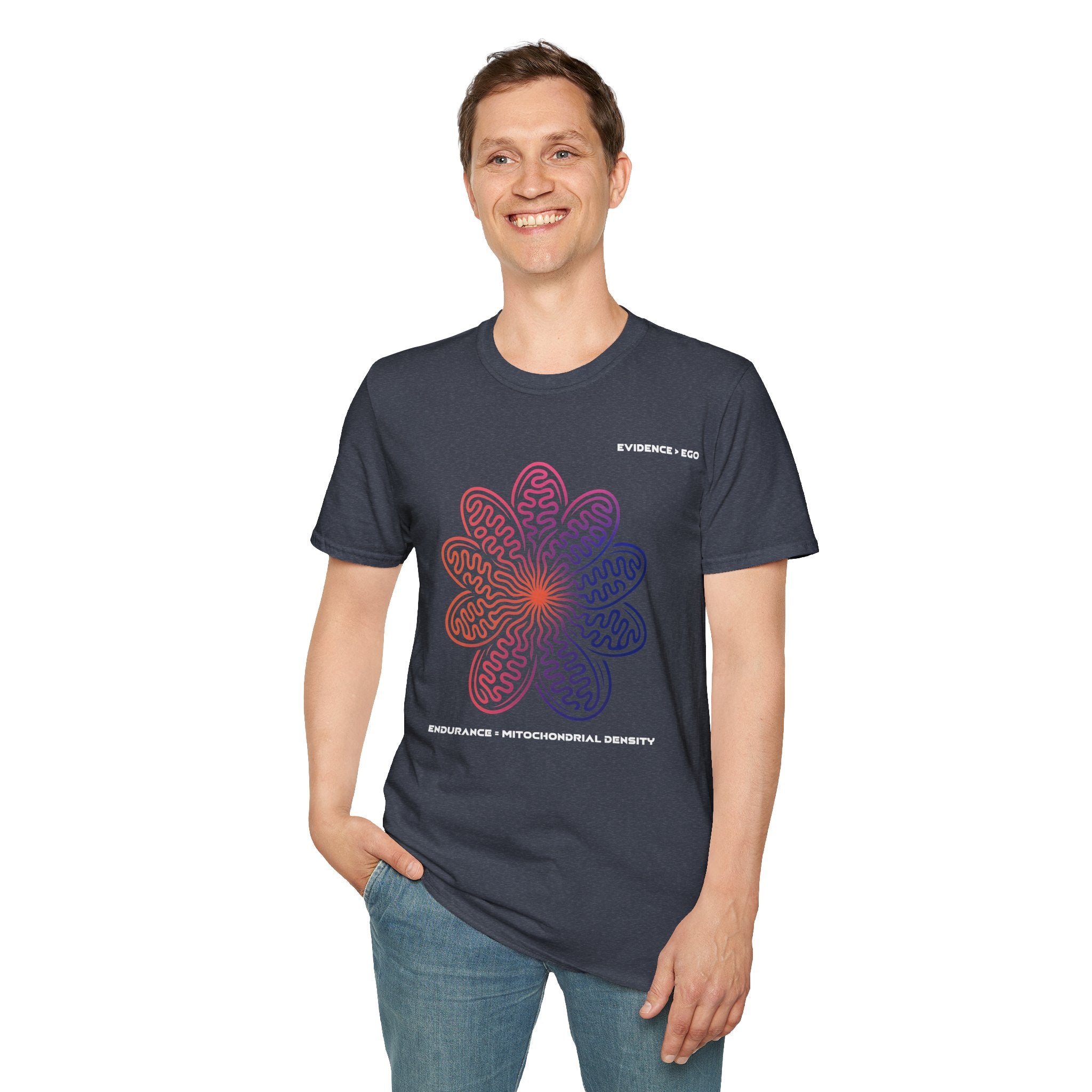 Endurance = Mitochondrial density t-shirt