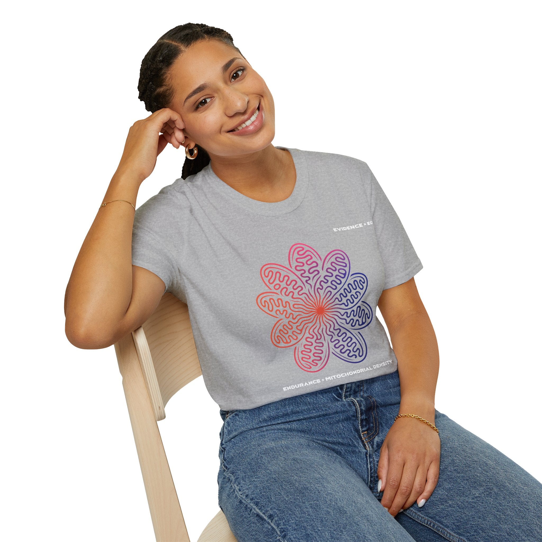 Endurance = Mitochondrial density t-shirt