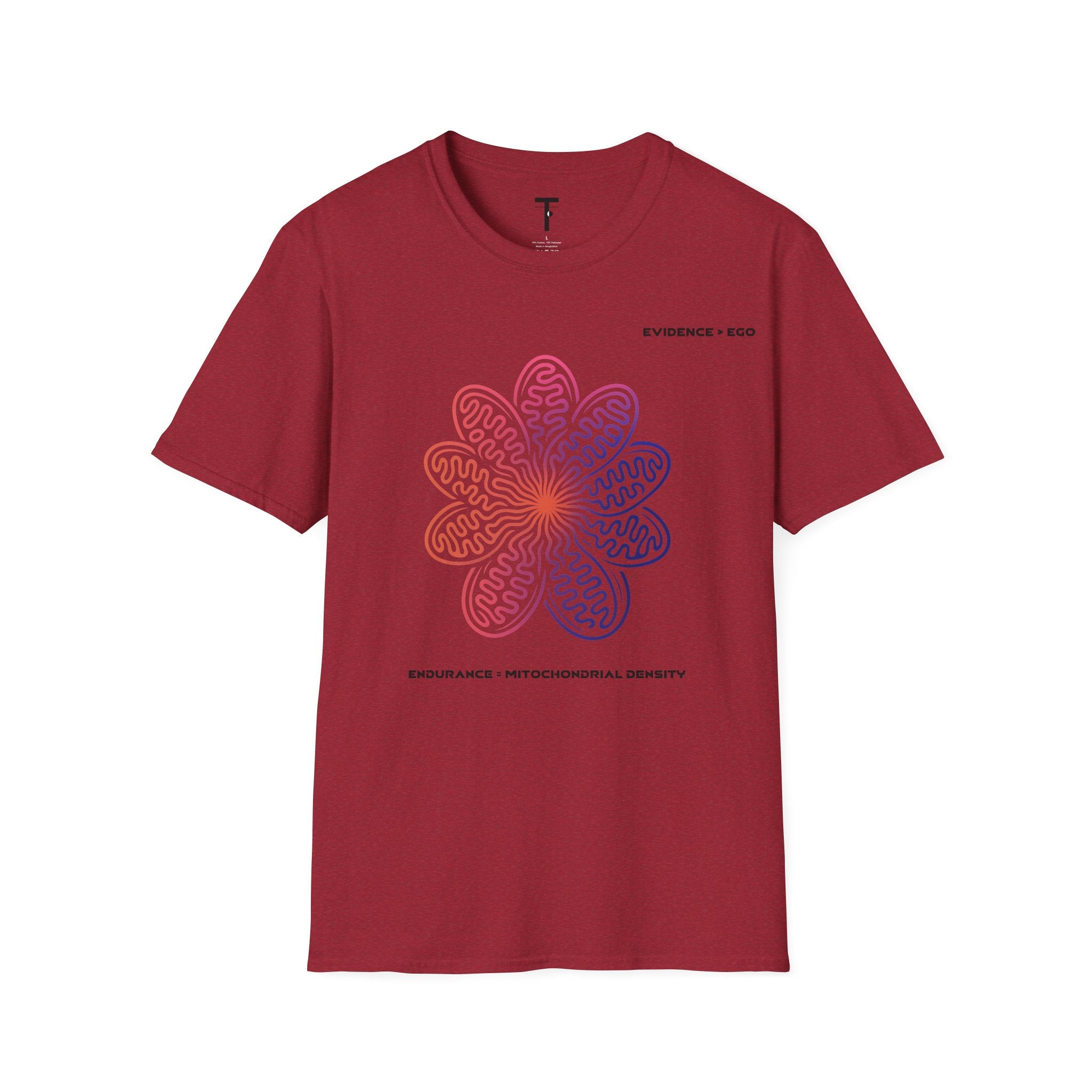 Endurance = Mitochondrial density t-shirt