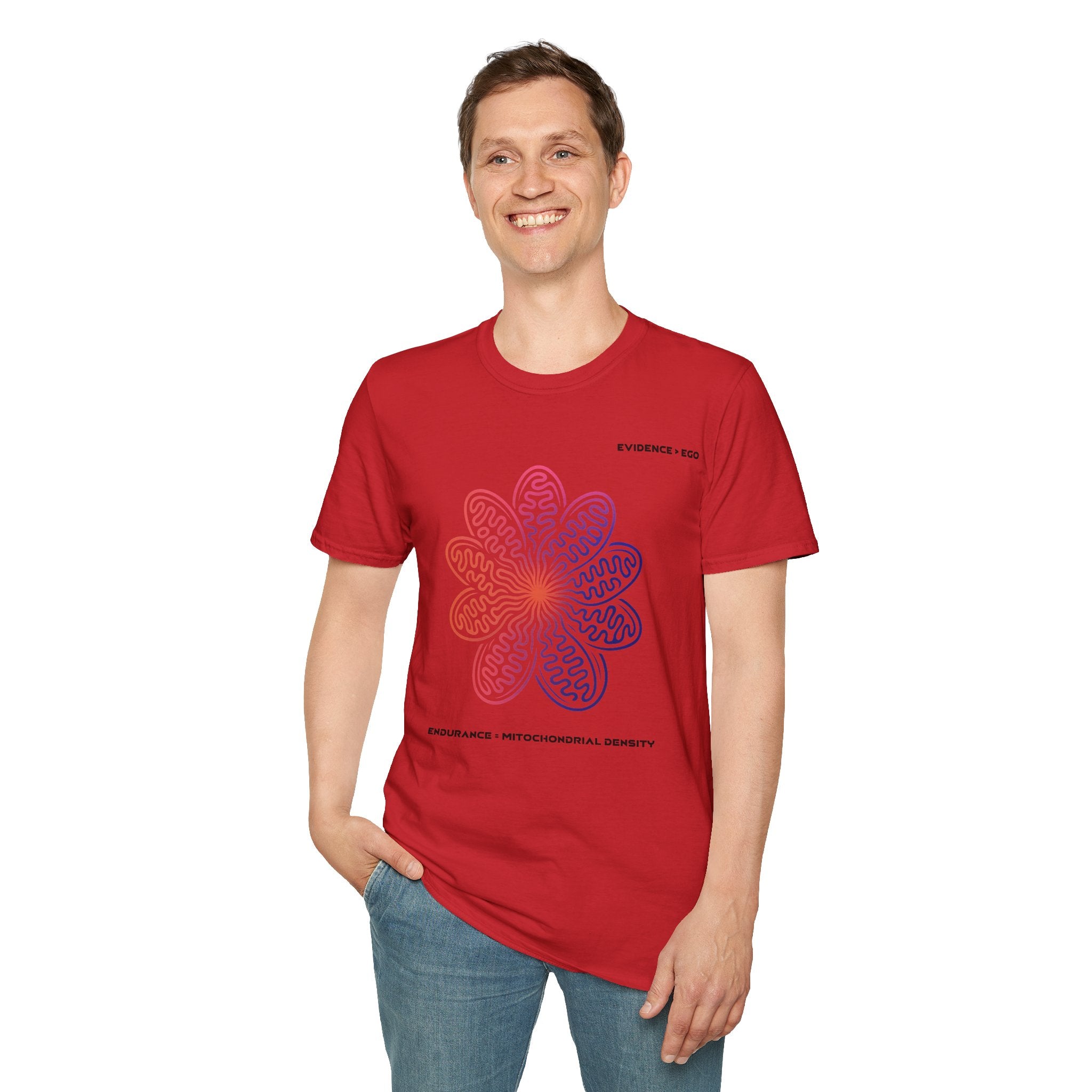 Endurance = Mitochondrial density t-shirt