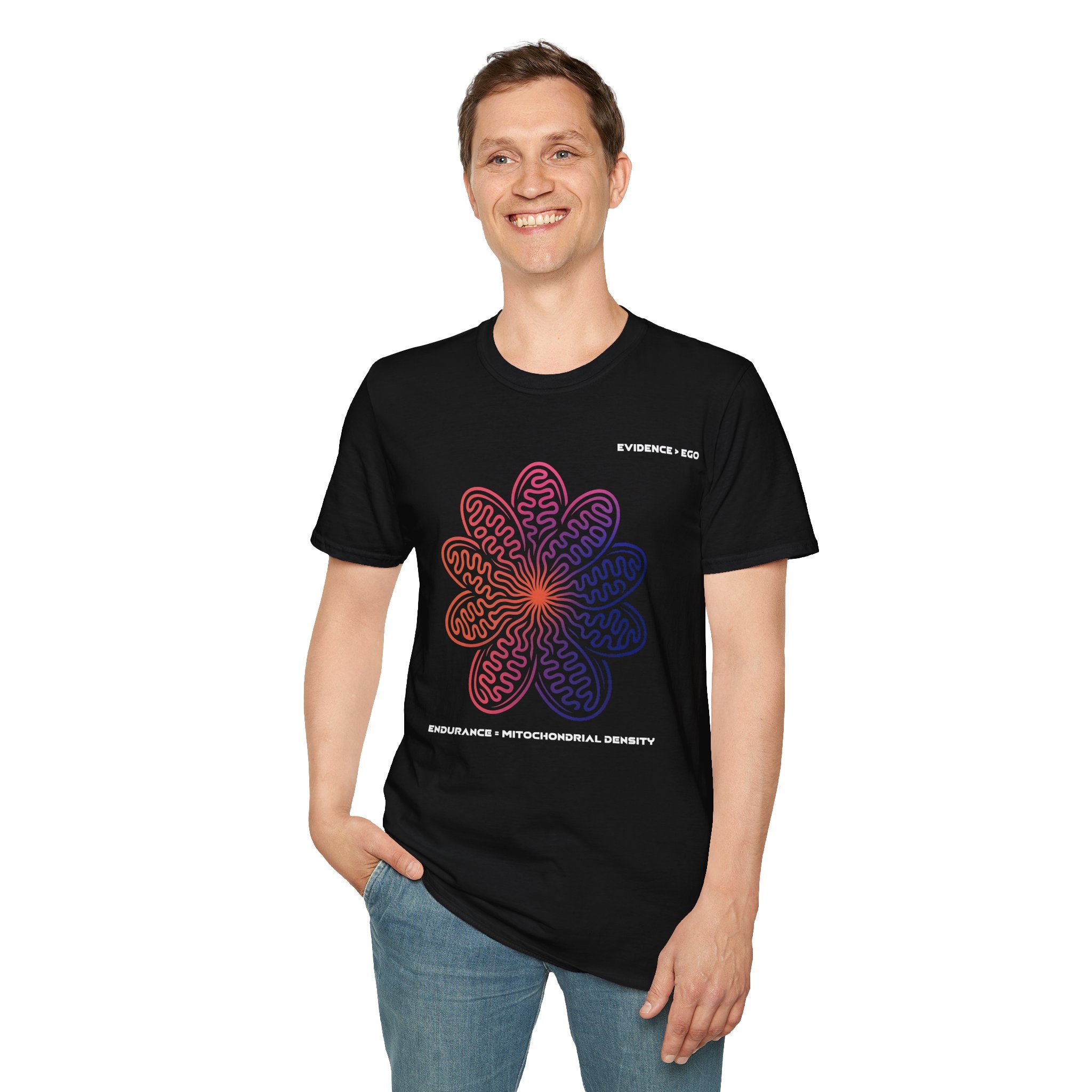 Endurance = Mitochondrial density t-shirt