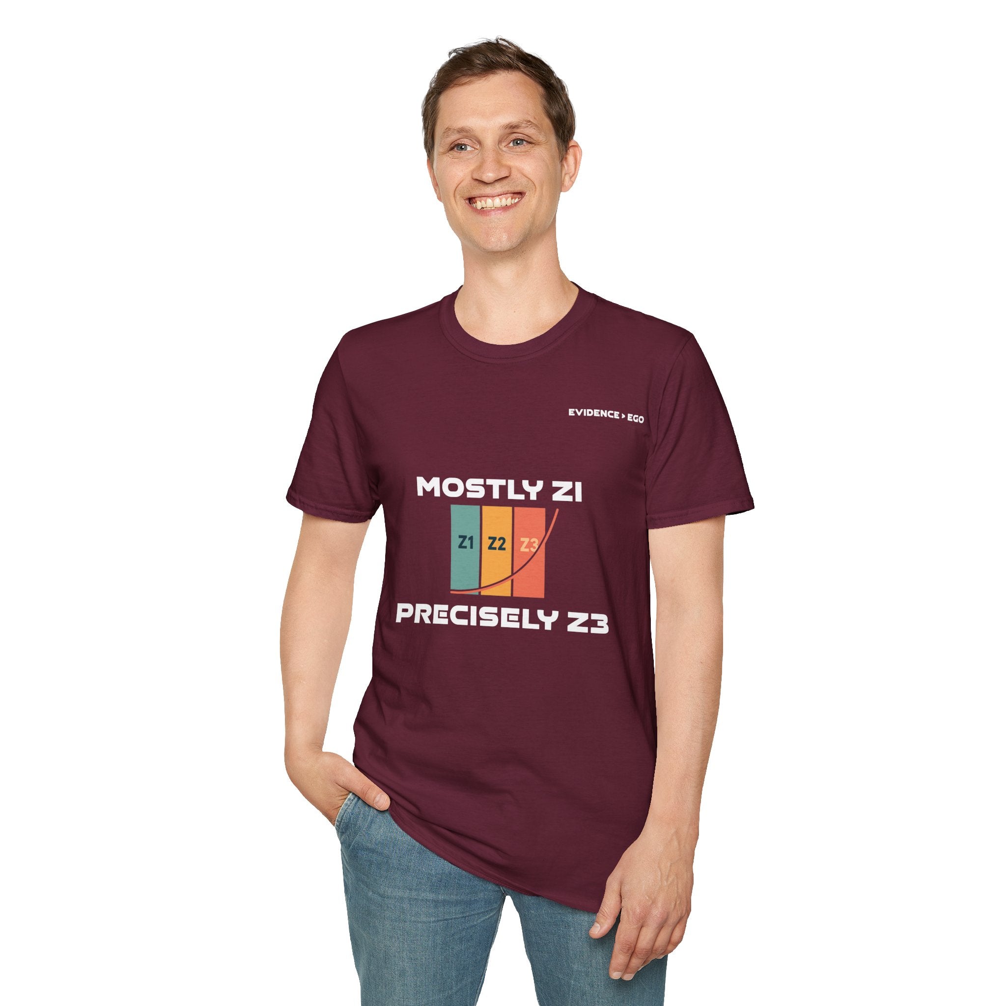 Mostly Z1, Precisely Z3 | Unisex Softstyle Tee |