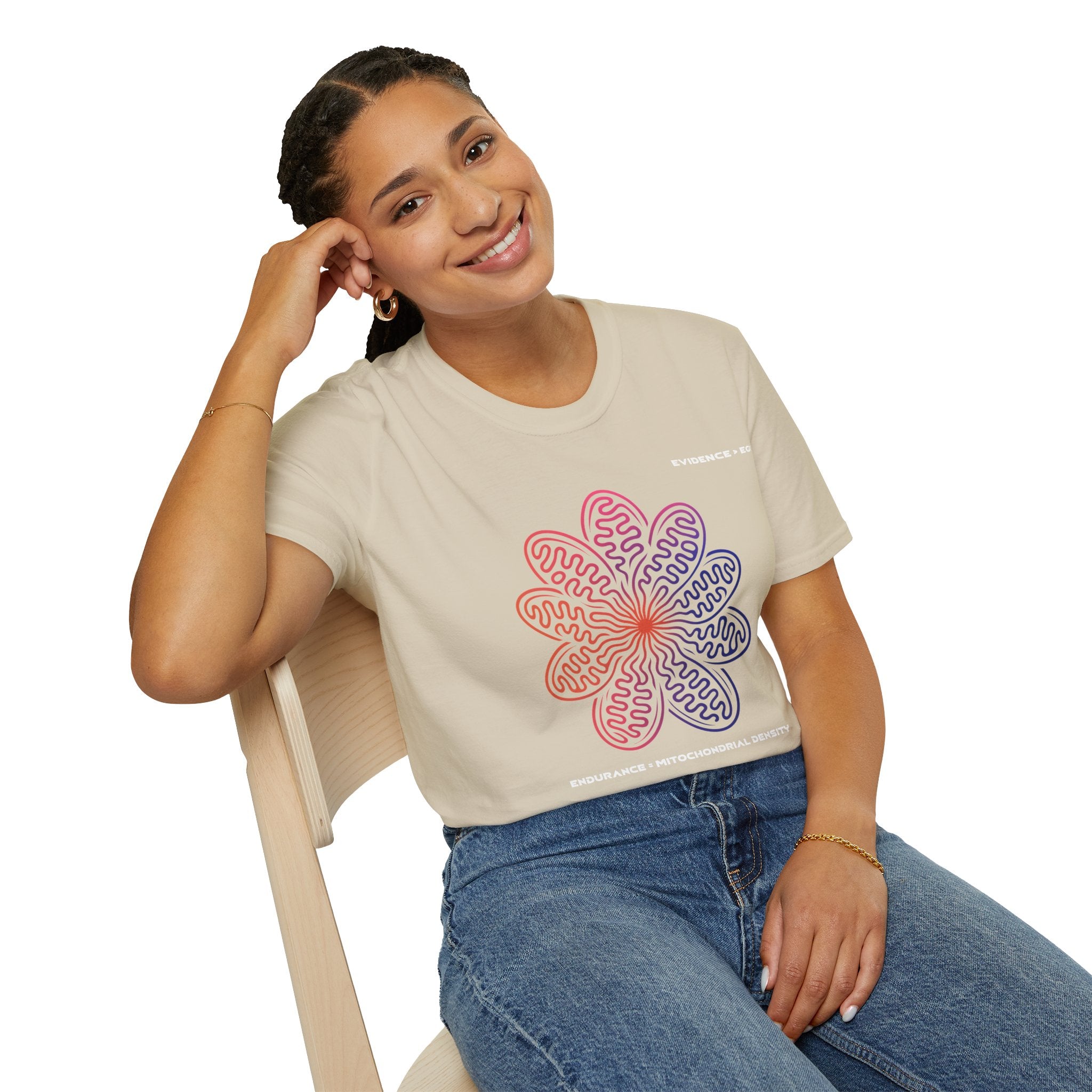 Endurance = Mitochondrial density t-shirt