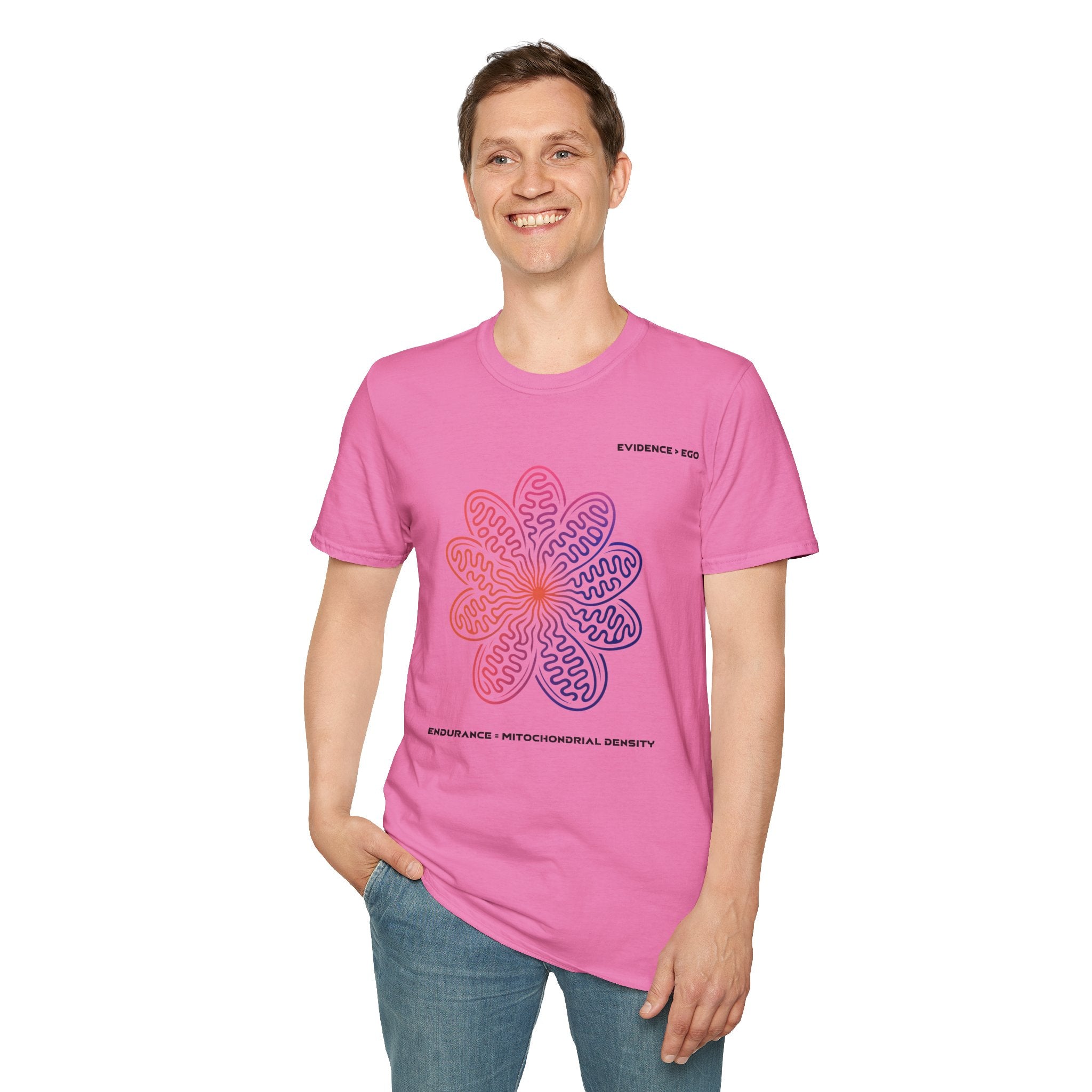 Endurance = Mitochondrial density t-shirt
