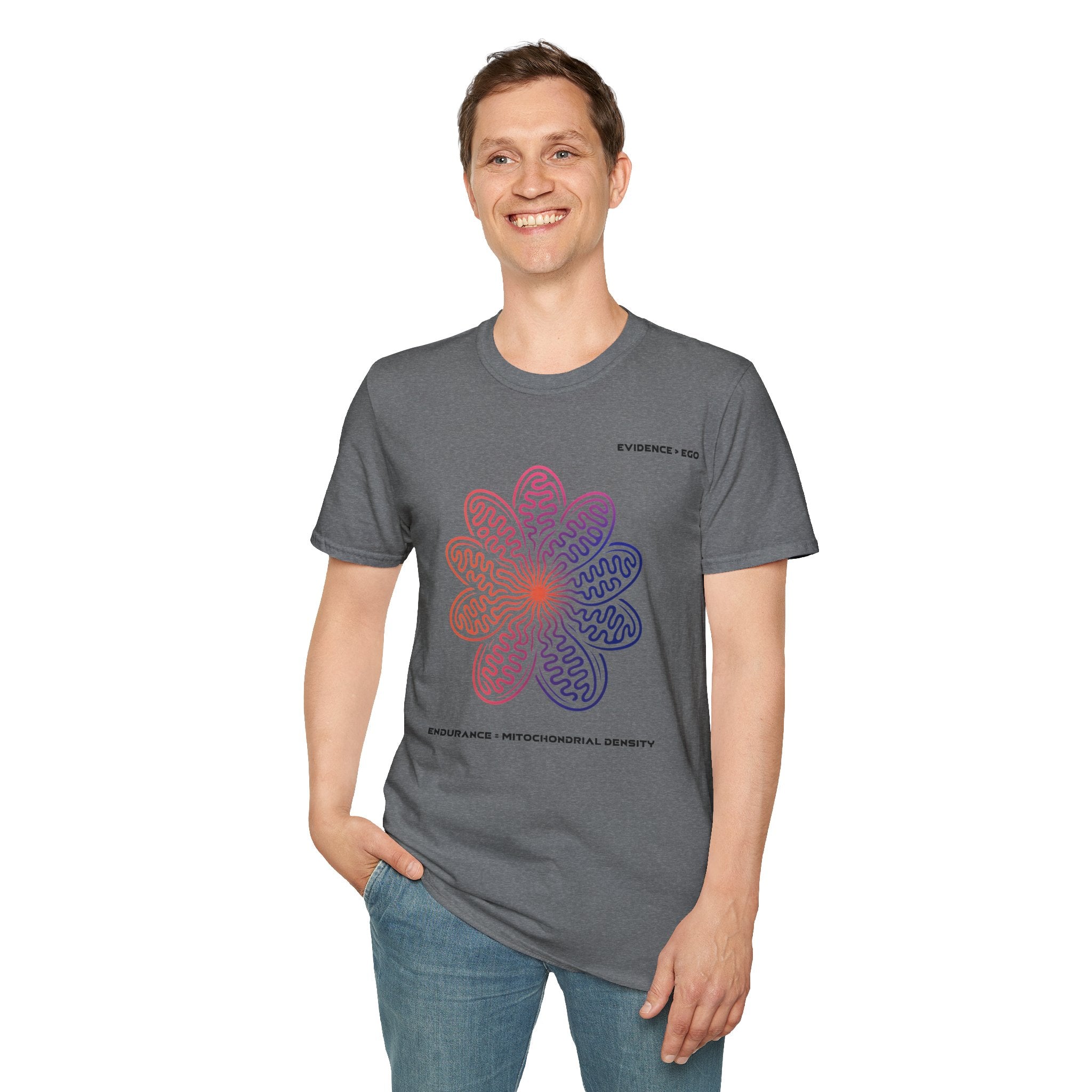 Endurance = Mitochondrial density t-shirt