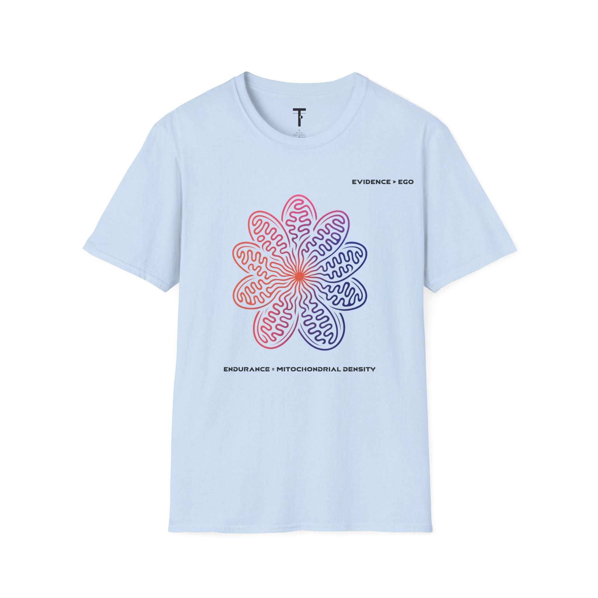 Endurance = Mitochondrial density t-shirt