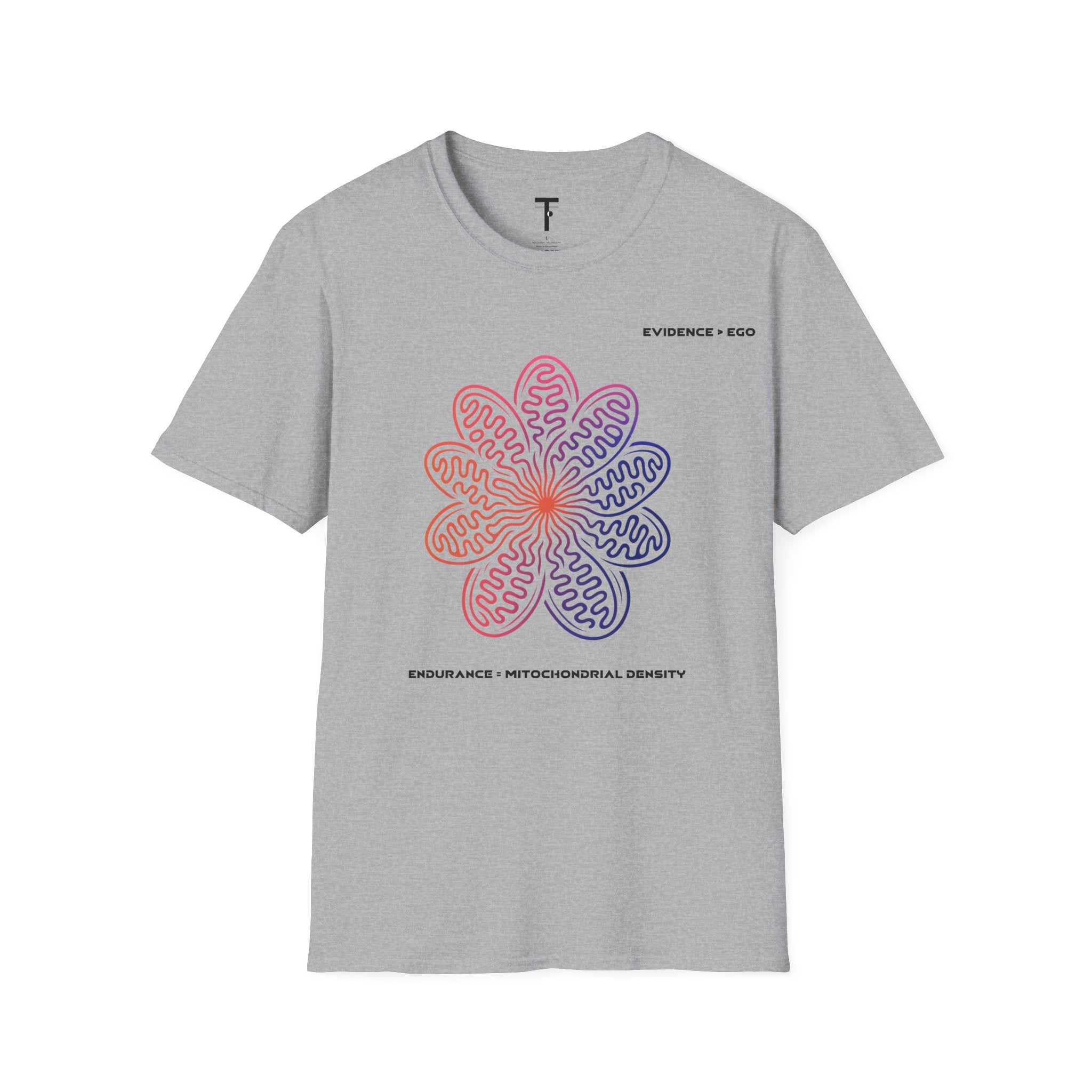 Endurance = Mitochondrial density t-shirt