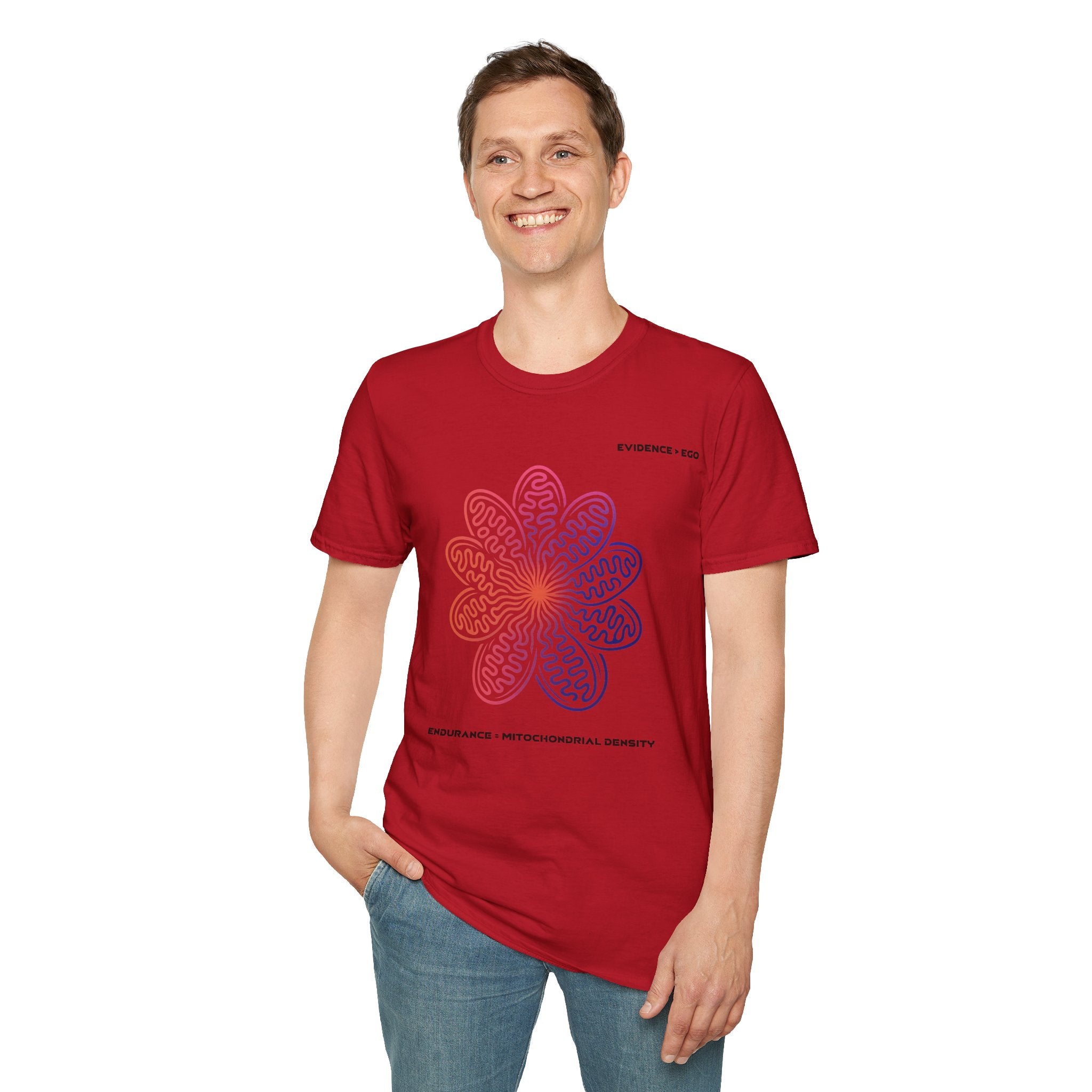 Endurance = Mitochondrial density t-shirt