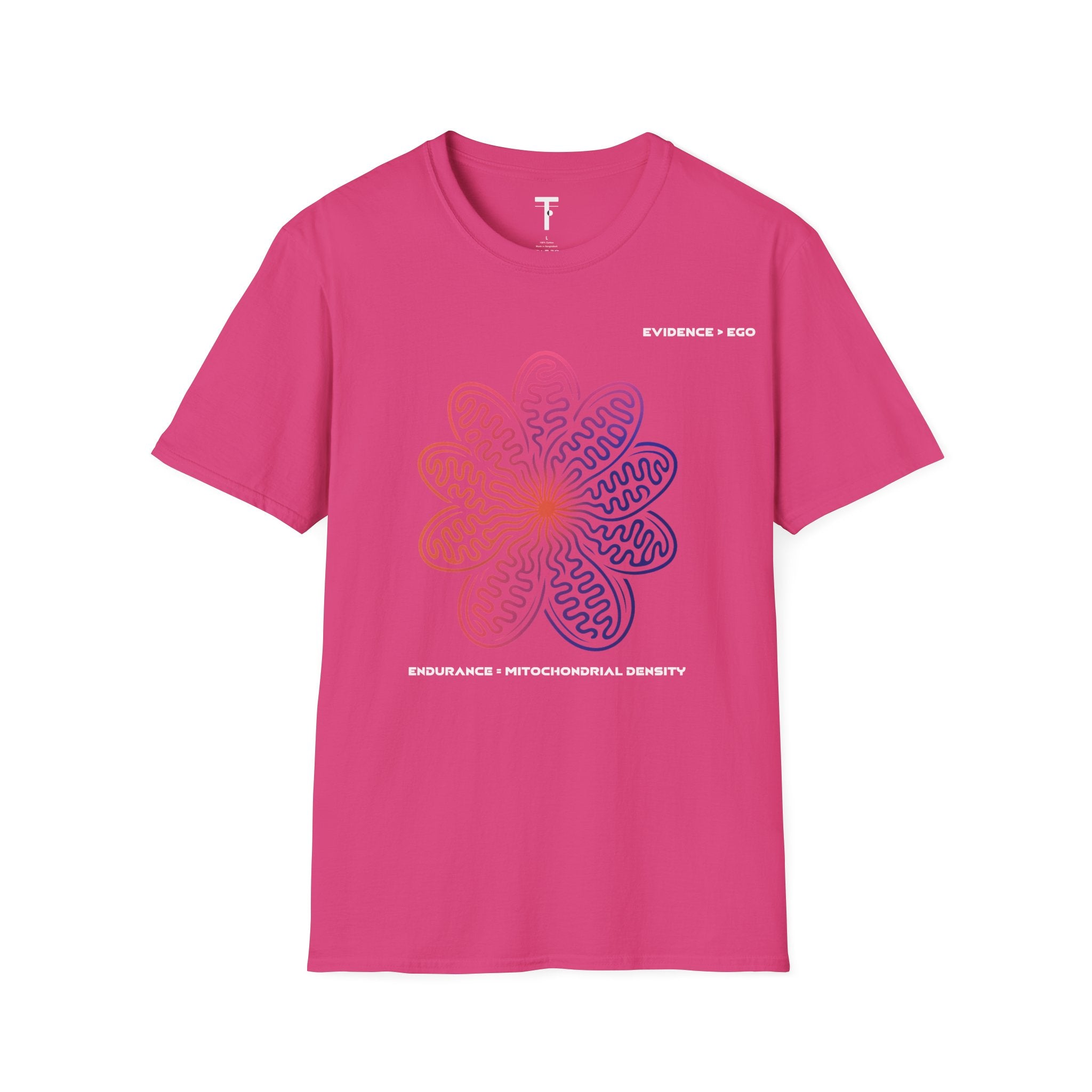 Endurance = Mitochondrial density t-shirt