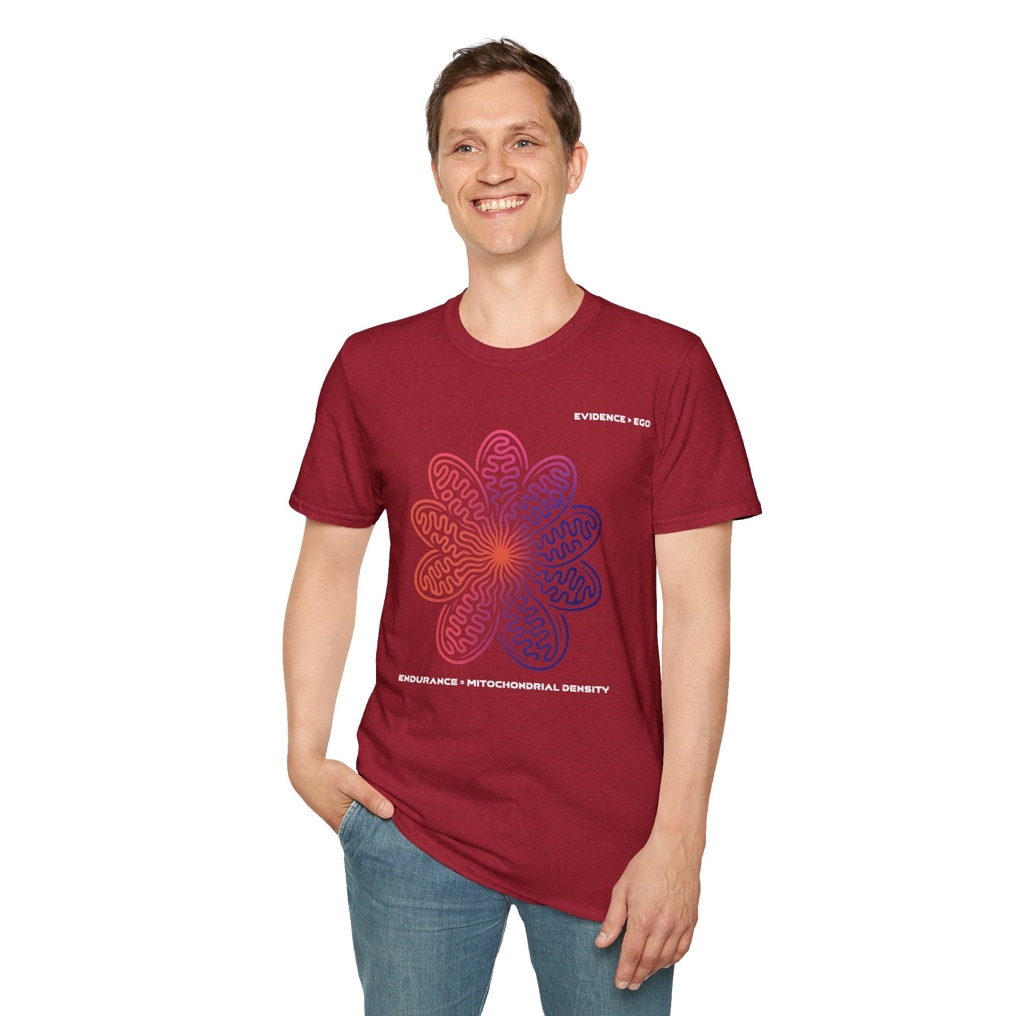 Endurance = Mitochondrial density t-shirt