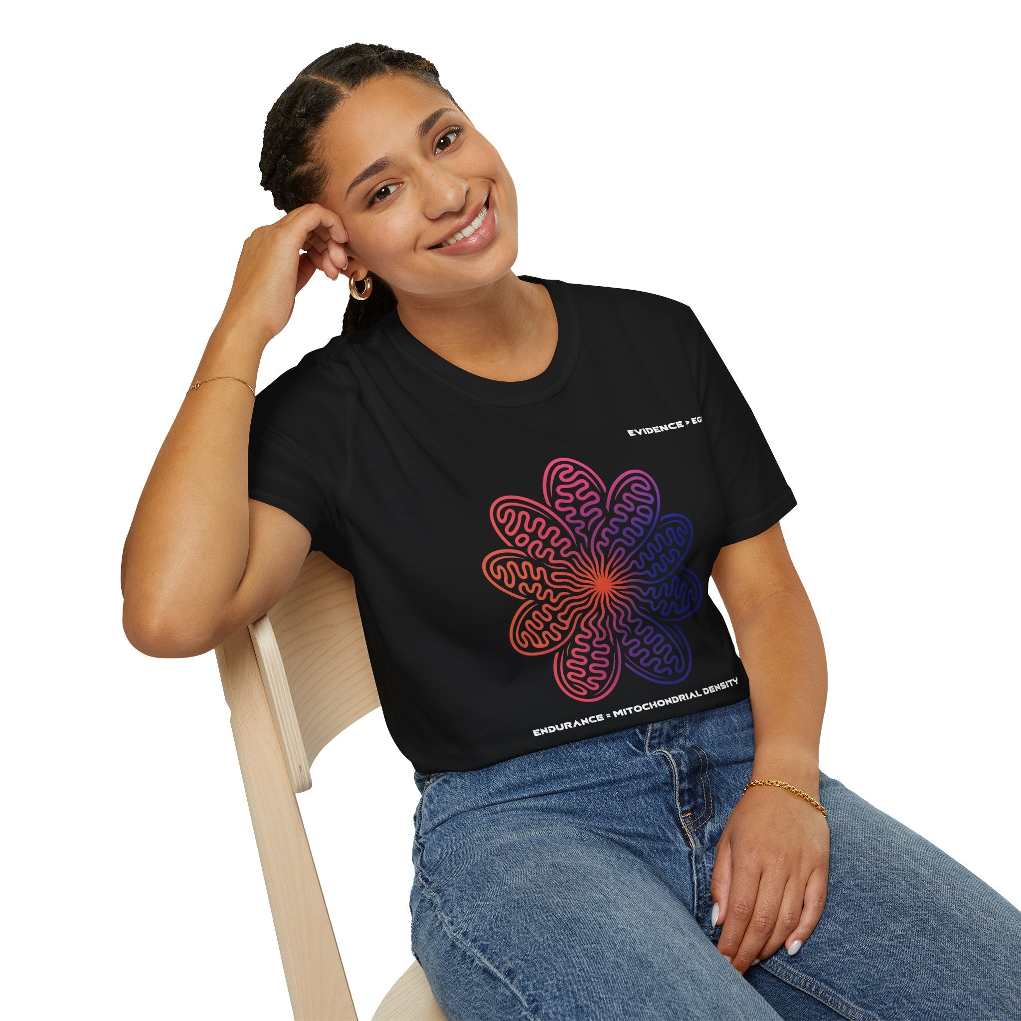 Endurance = Mitochondrial density t-shirt