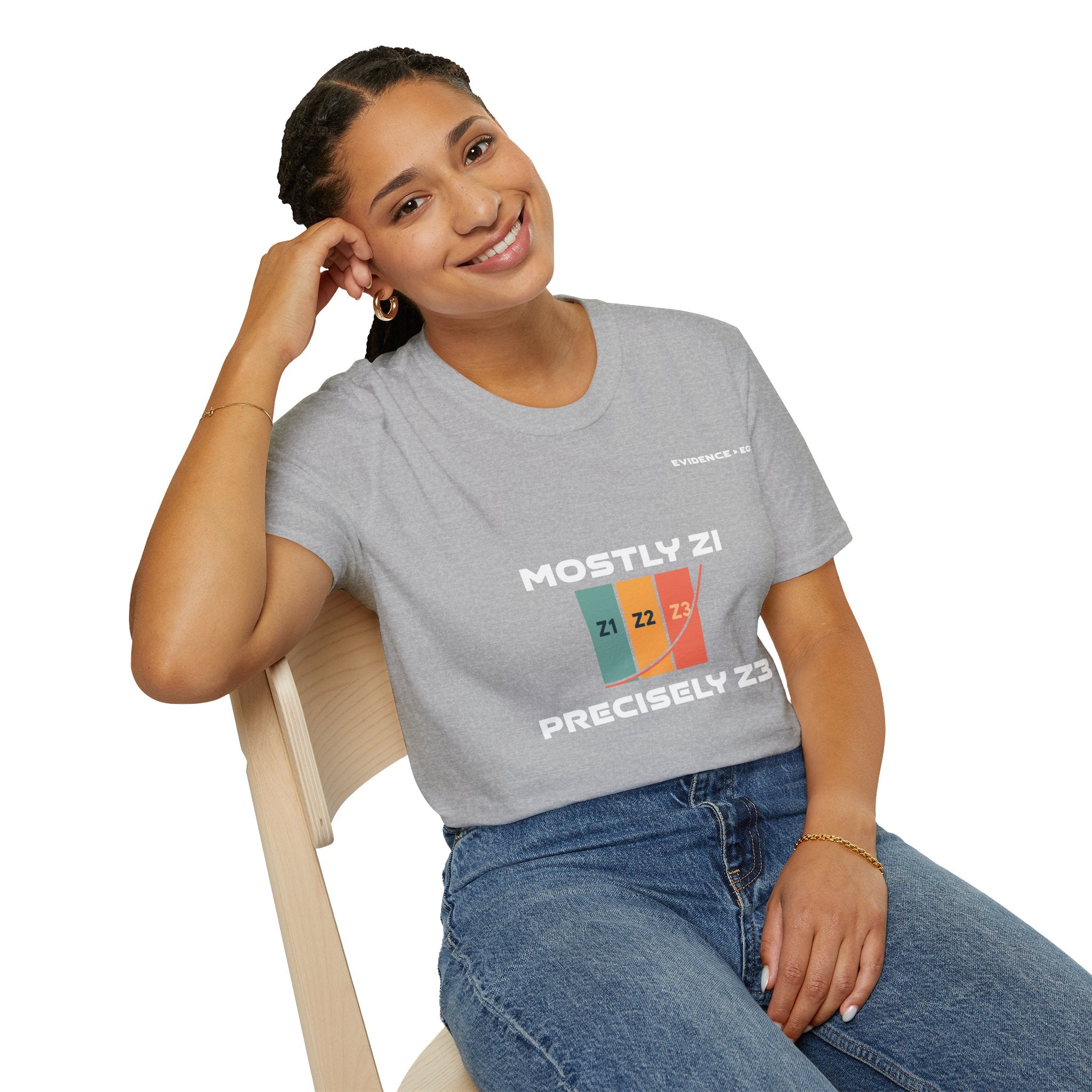 Mostly Z1, Precisely Z3 | Unisex Softstyle Tee |