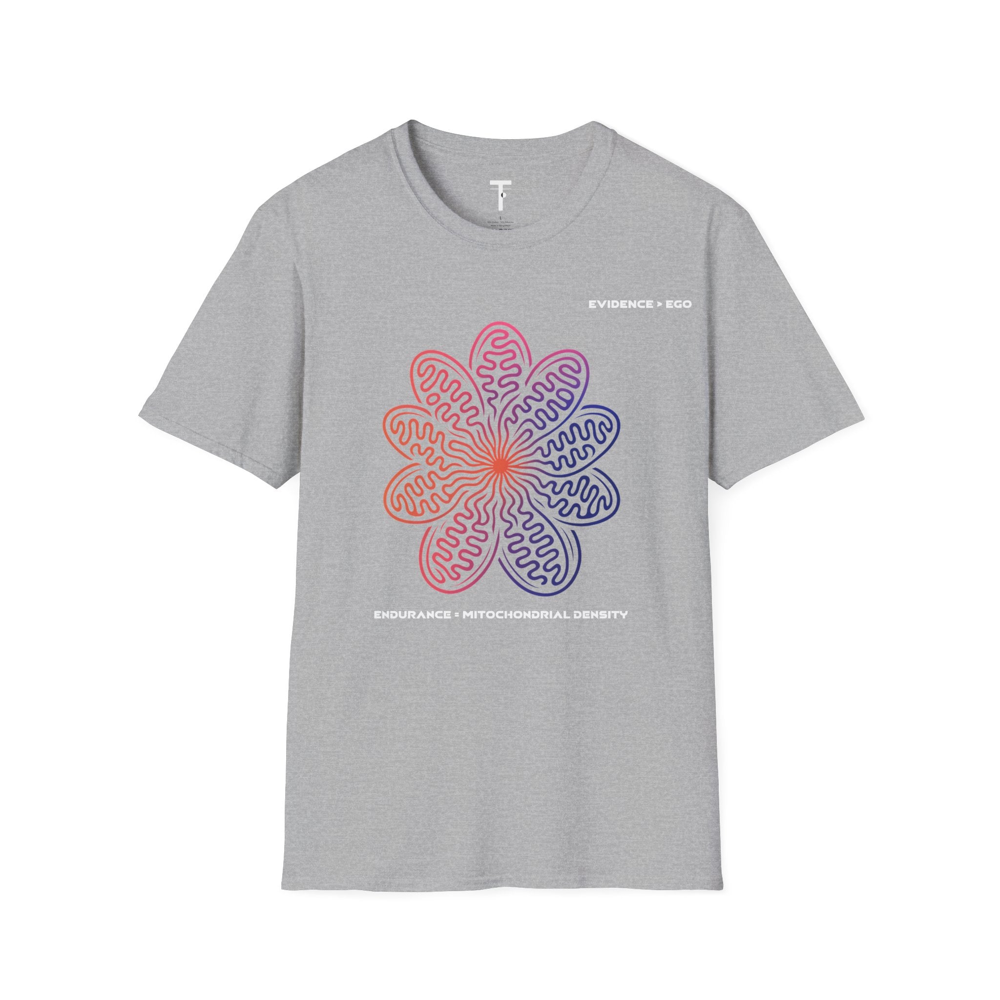 Endurance = Mitochondrial density t-shirt