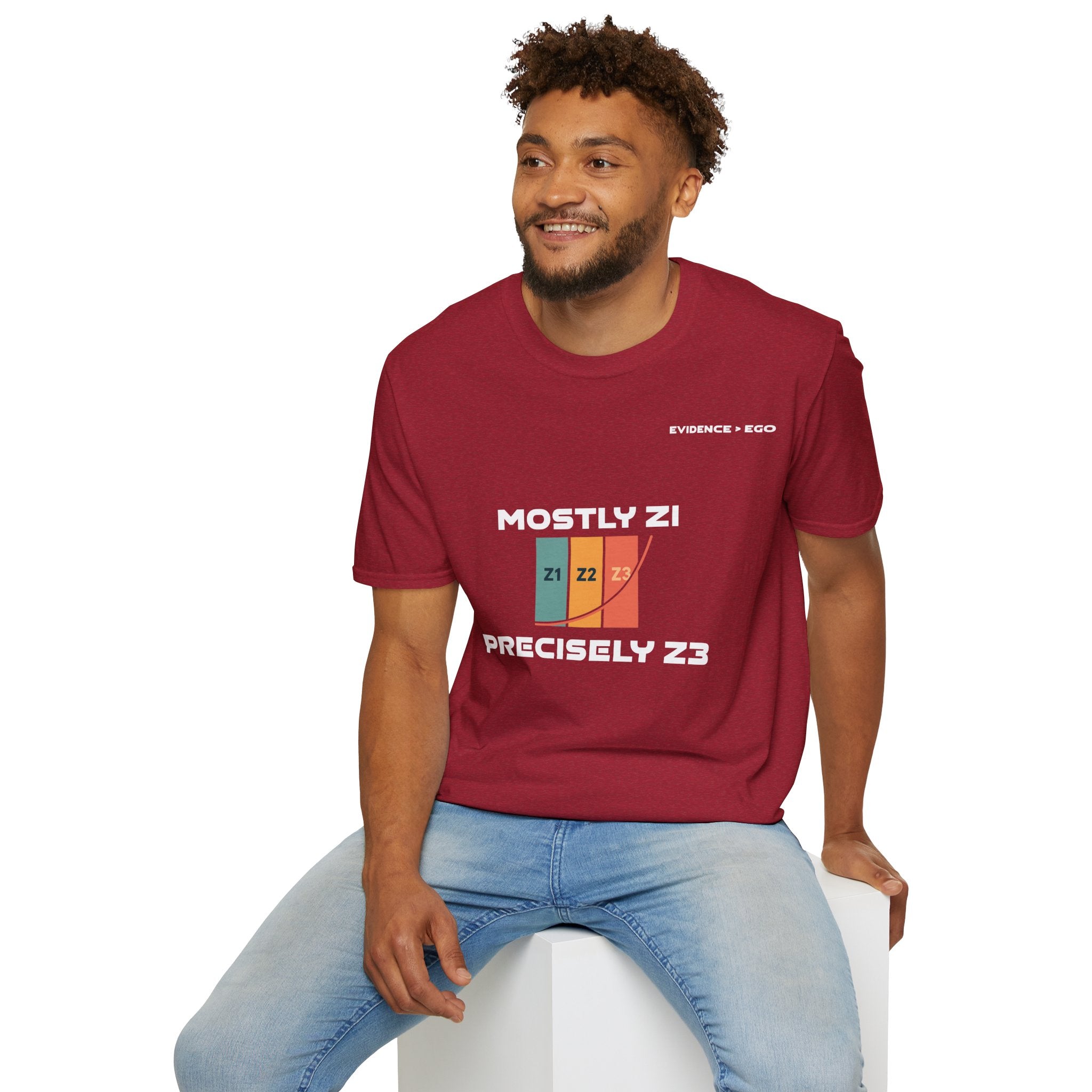 Mostly Z1, Precisely Z3 | Unisex Softstyle Tee |